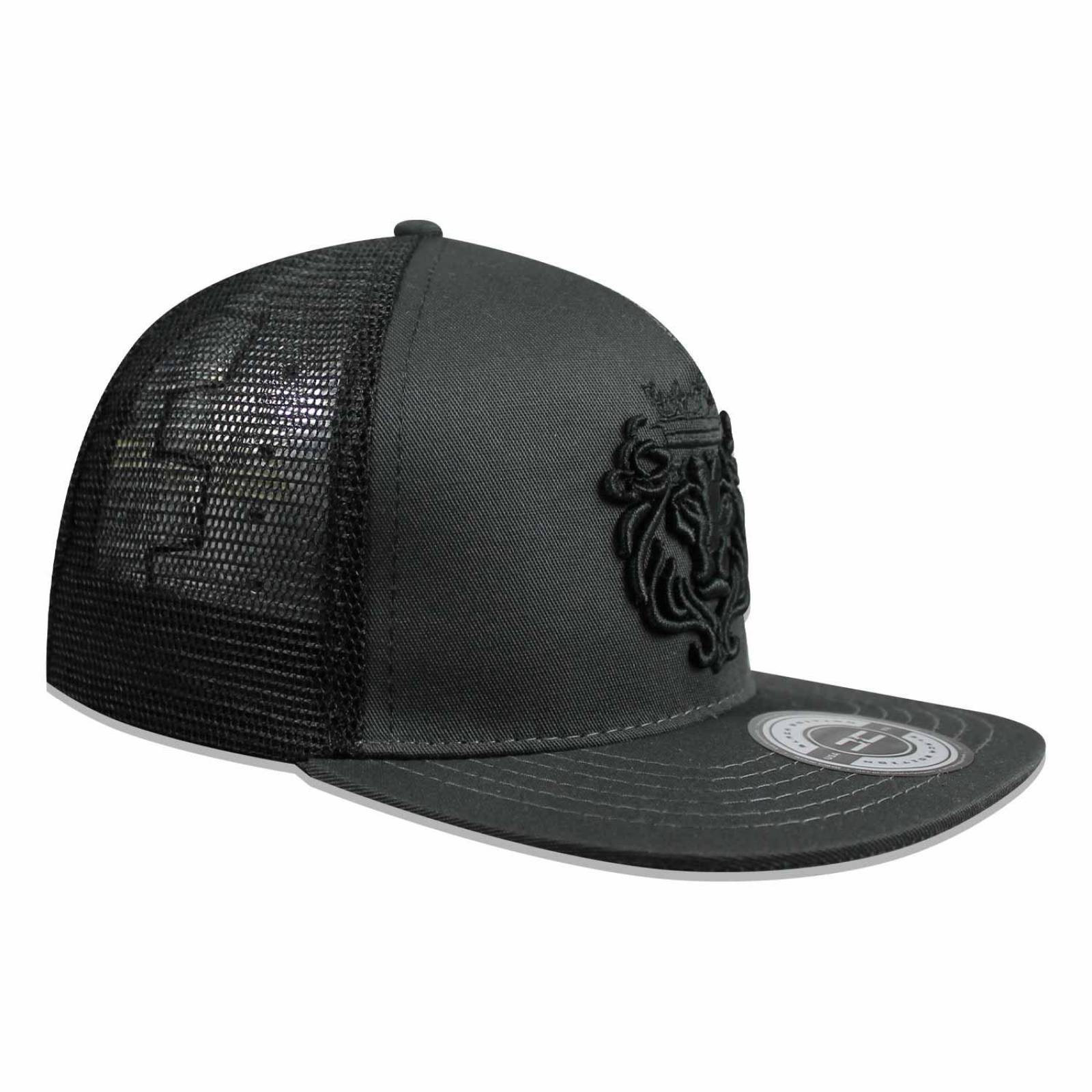 Gorra Snapback JC Hats Rey Unitalla Negro 