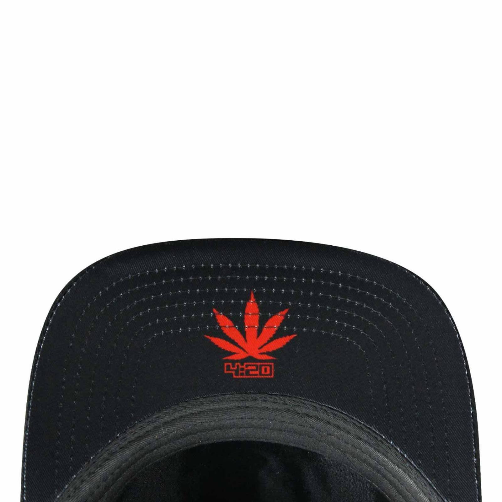 Gorra JC Hats Snapback Lr Music 420 Negro/Negro Unitalla 