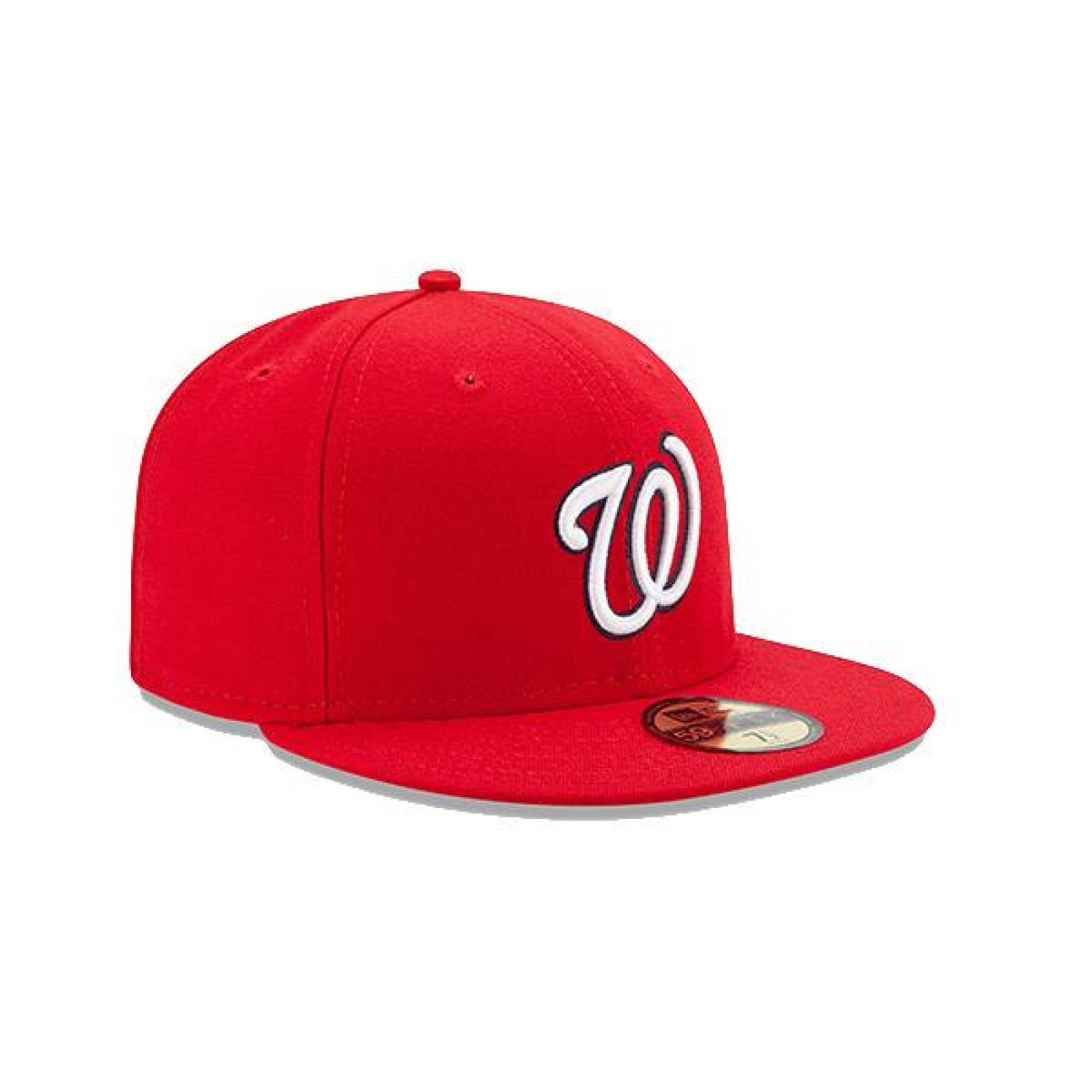 Gorra New Era 5950 MLB Washington Nationals Ac Game Rojo 