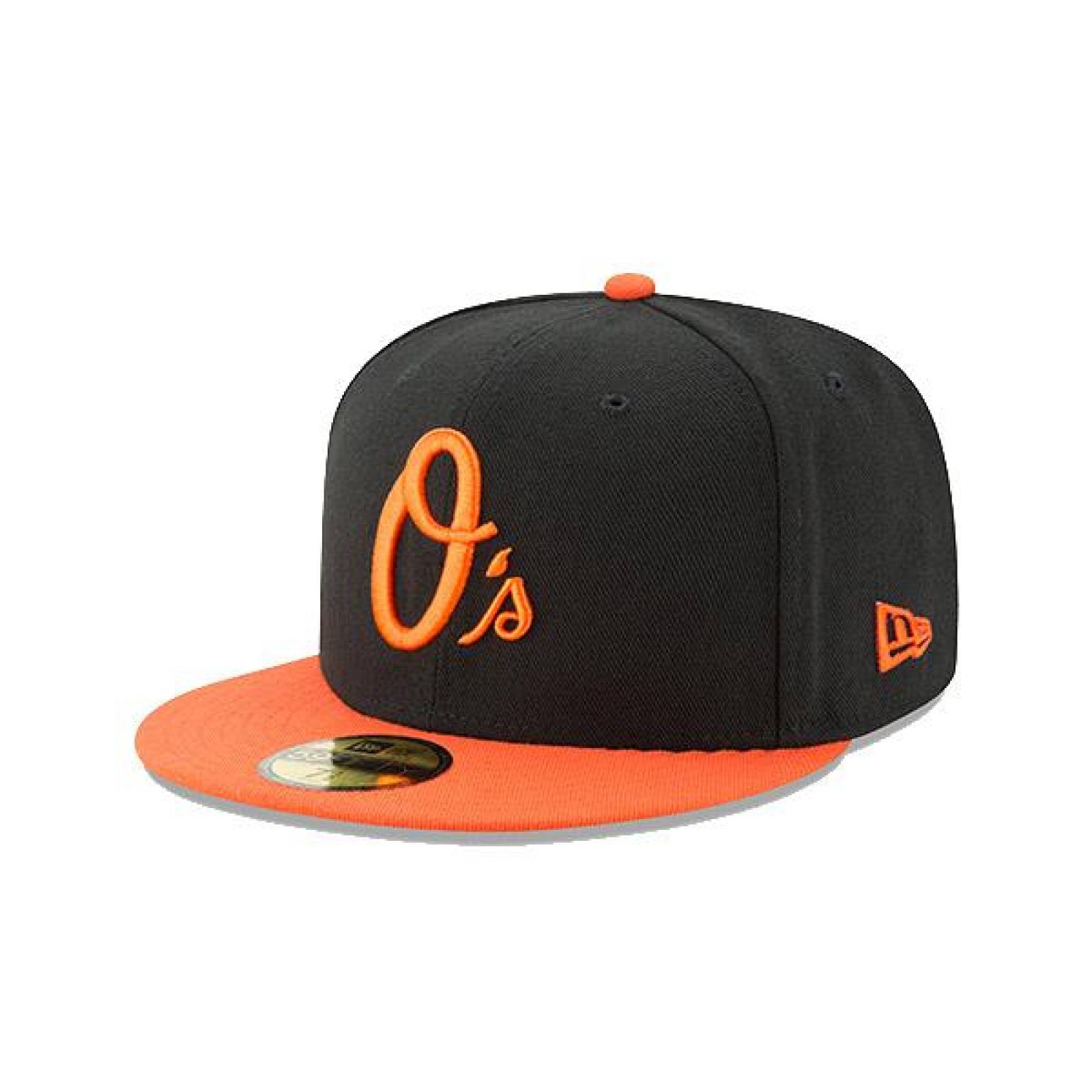 Gorra New Era 5950 MLB Baltimore Orioles Ac Alterna Negra/Naranja 