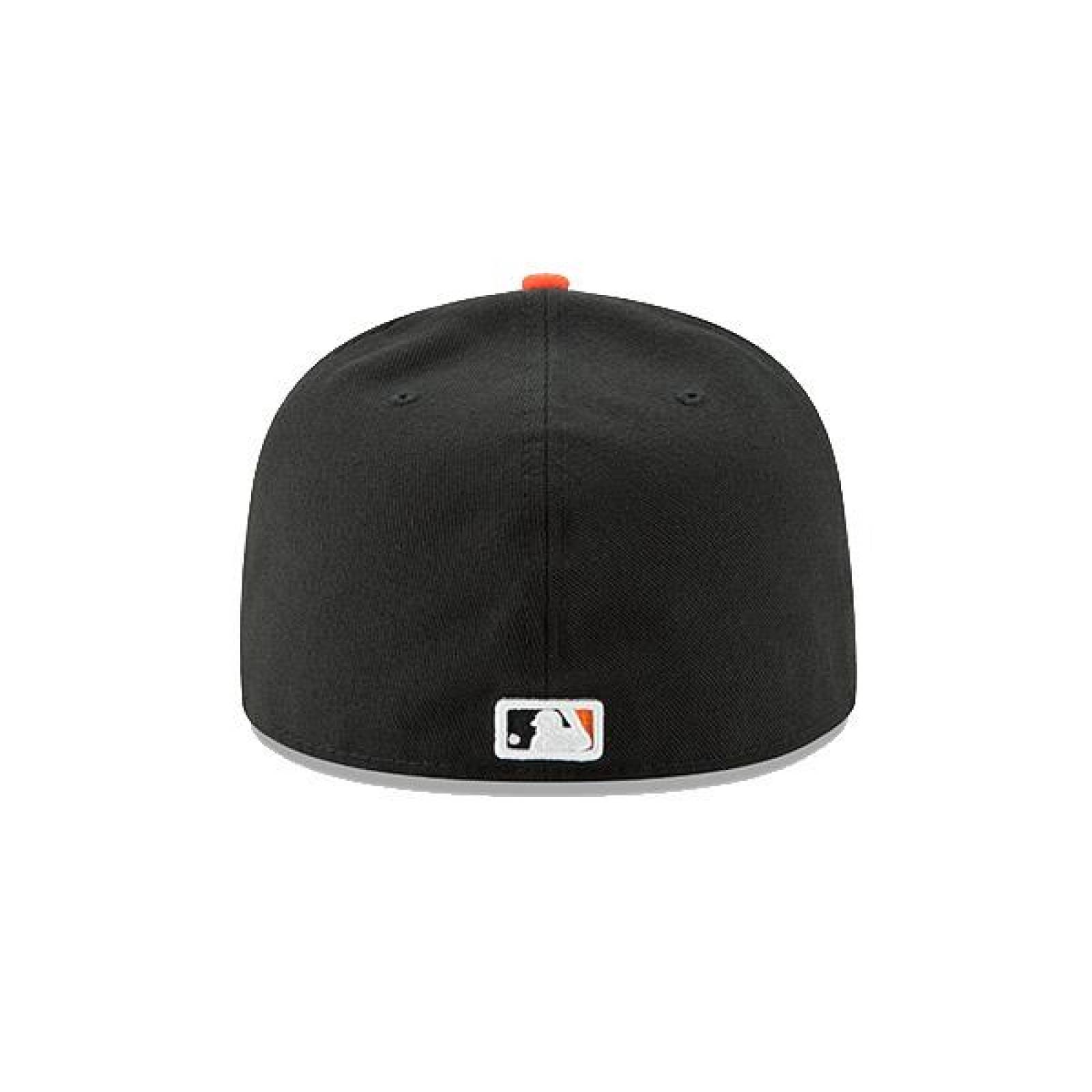 Gorra New Era 5950 MLB Baltimore Orioles Ac Alterna Negra/Naranja 