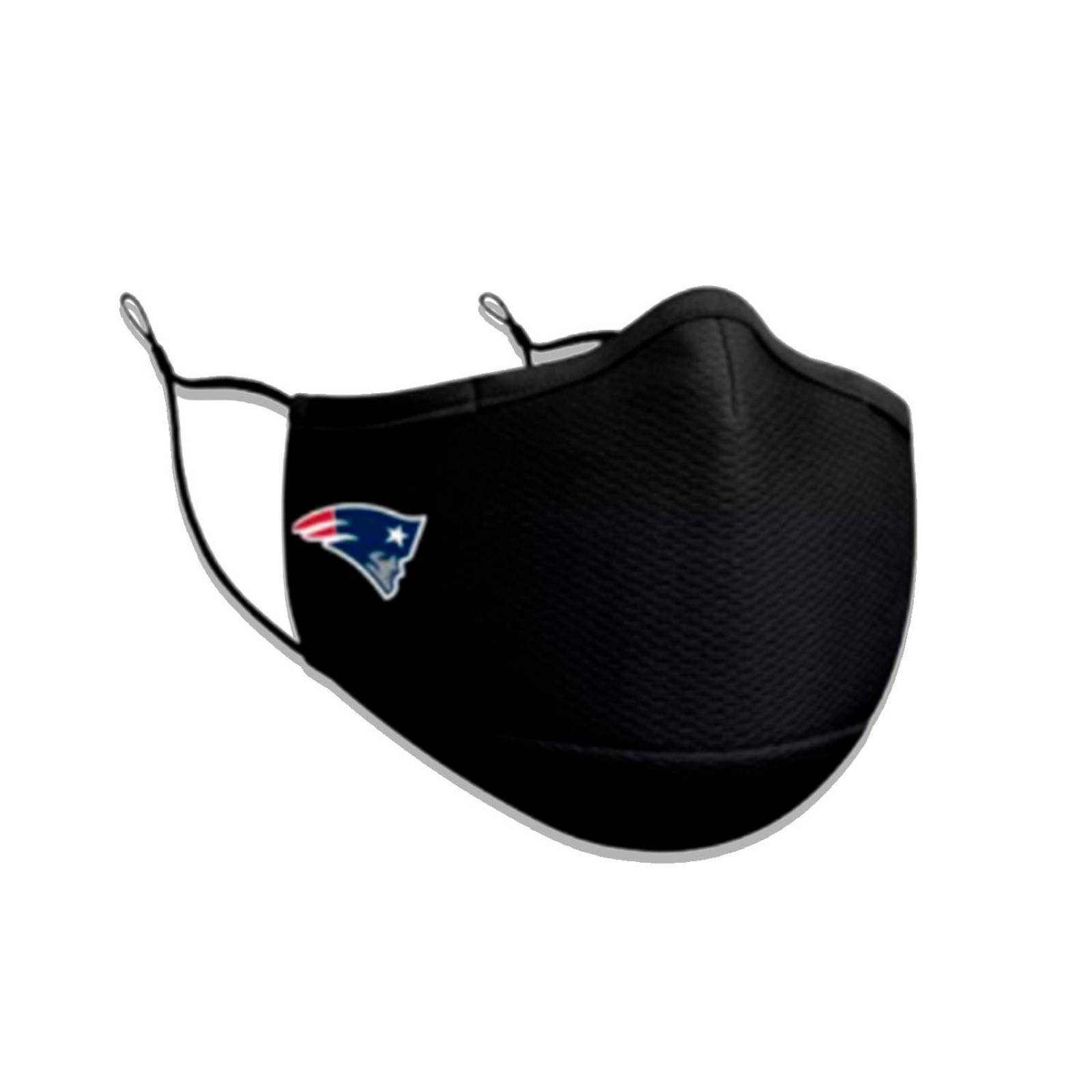 Cubrebocas New Era NFL Patriots Sideline Negro Unitalla 