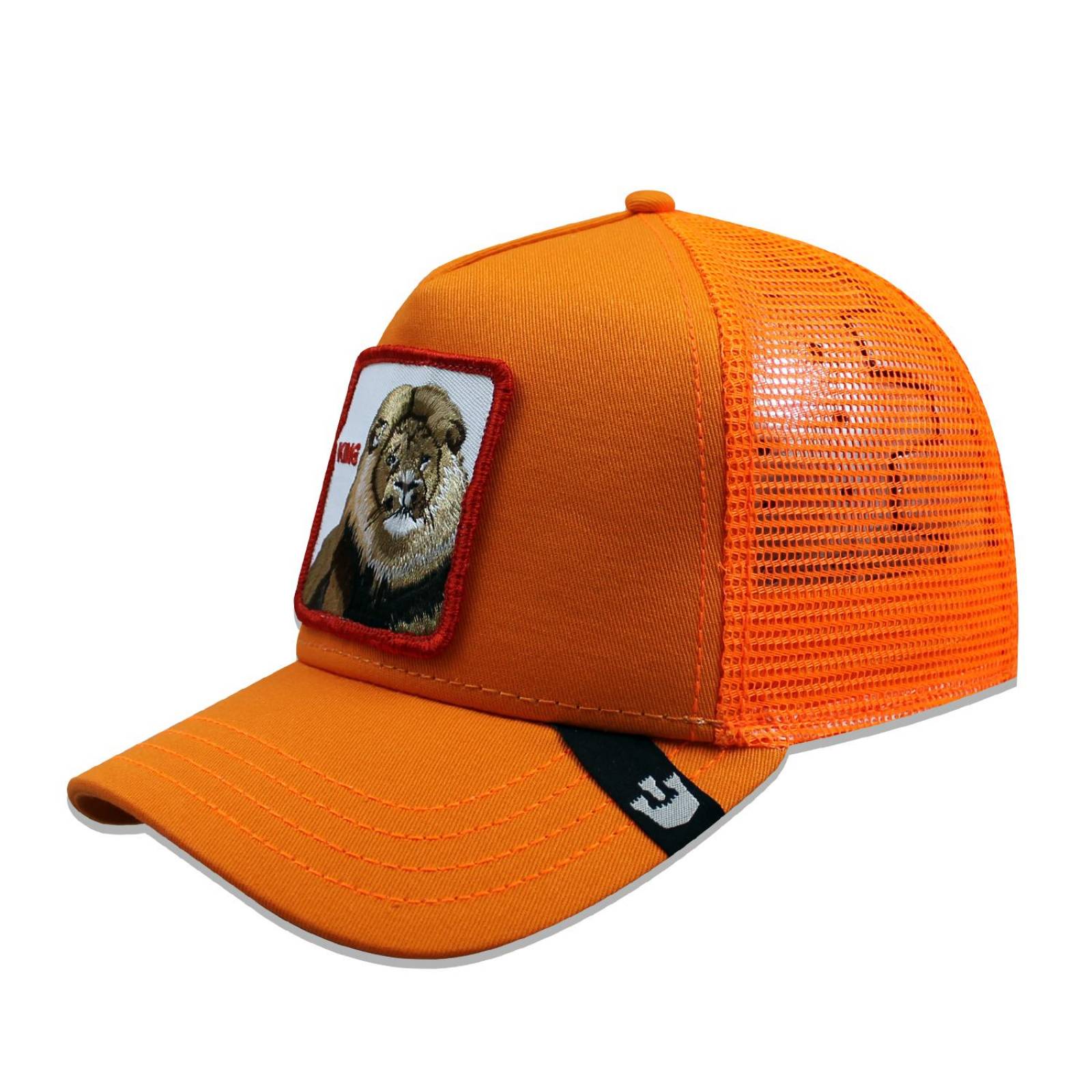 Gorra Goorin Bros 101-0710 King Naranja Neon Unitalla 