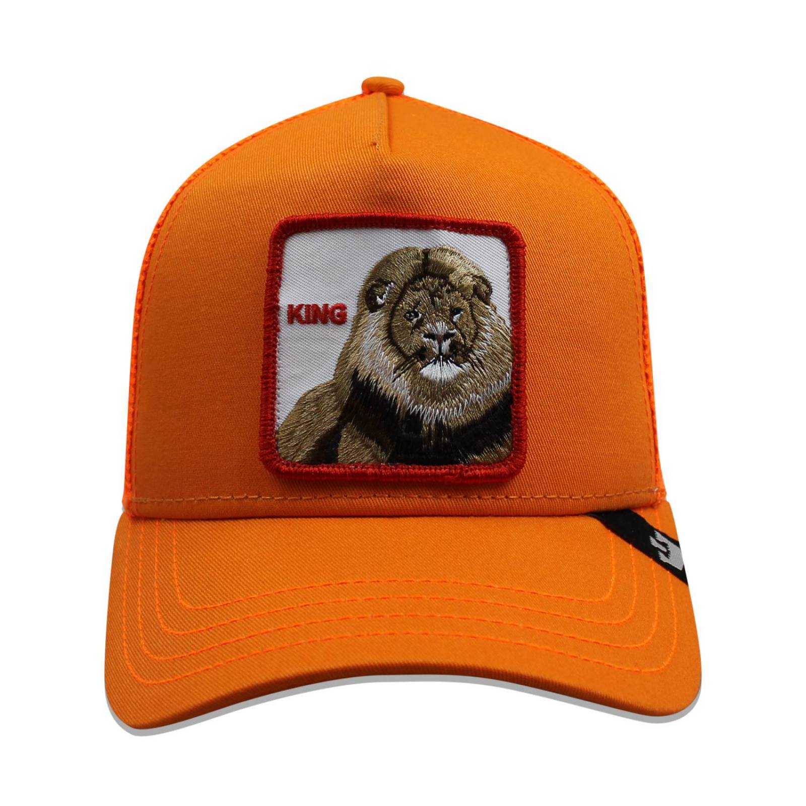 Gorra Goorin Bros 101-0710 King Naranja Neon Unitalla 