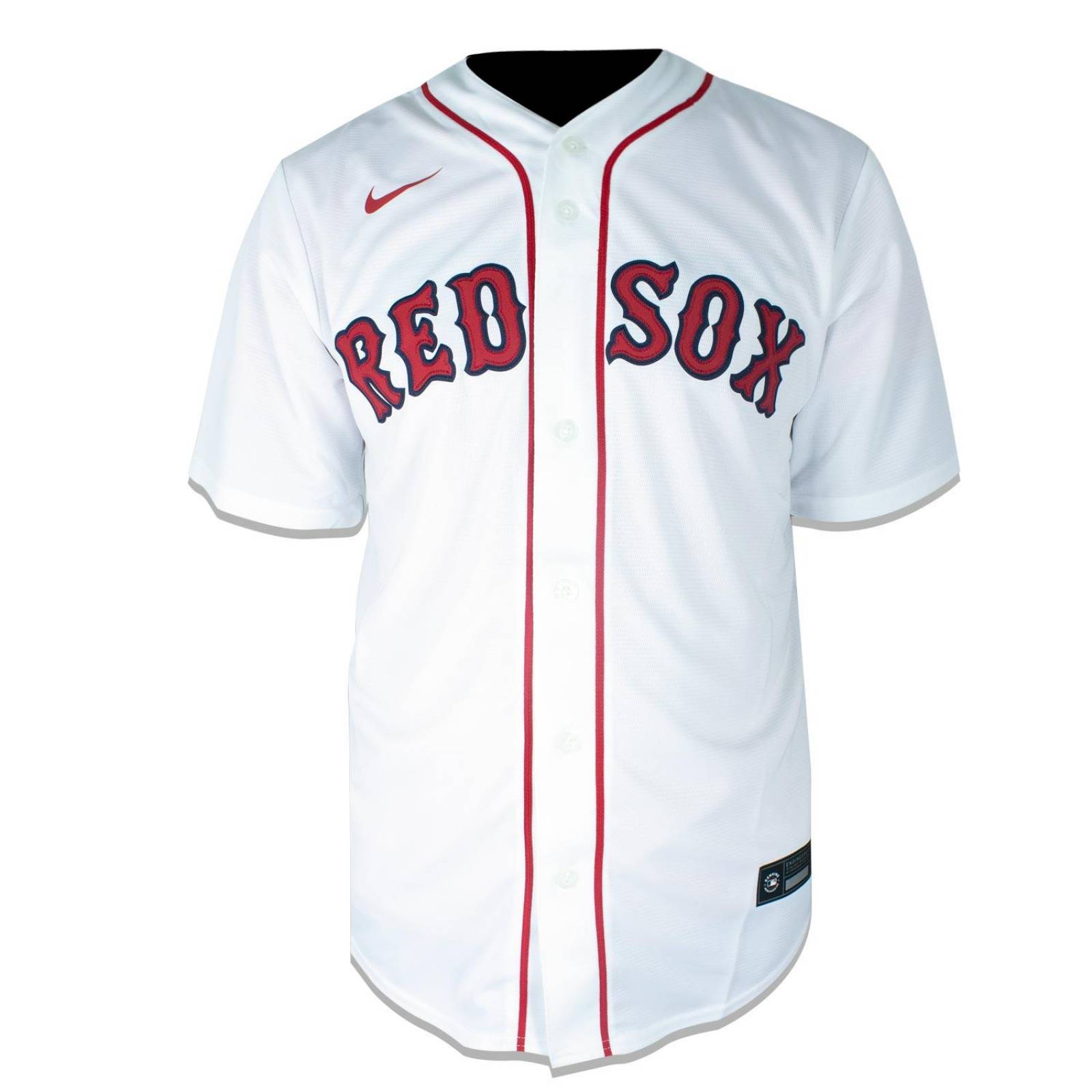 Jersey Nike MLB Red Sox Boston Alternate 2020 Blanco/Rojo 