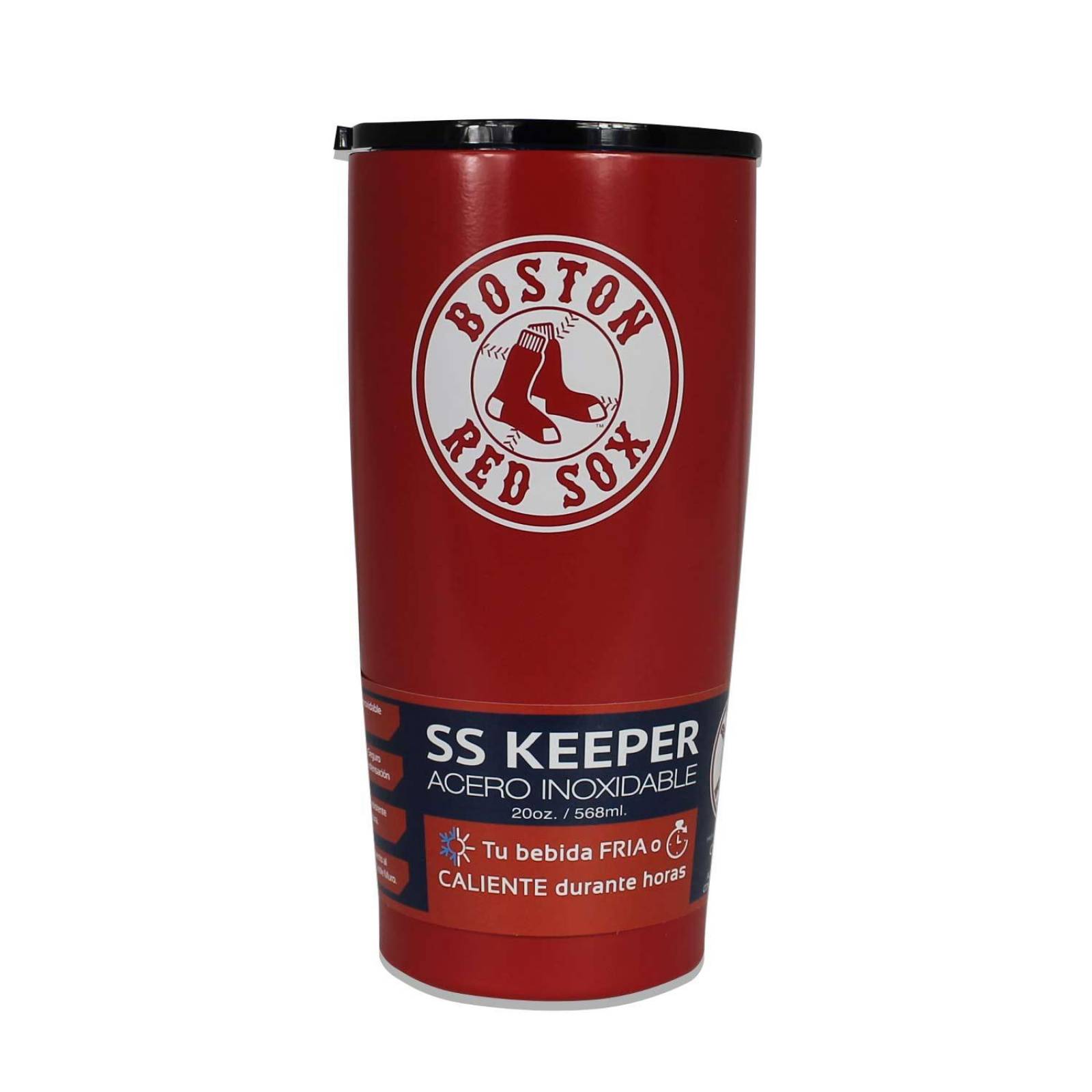 Vaso de Acero Inoxidable MLB Boston 20 oz Rojo Unitalla 
