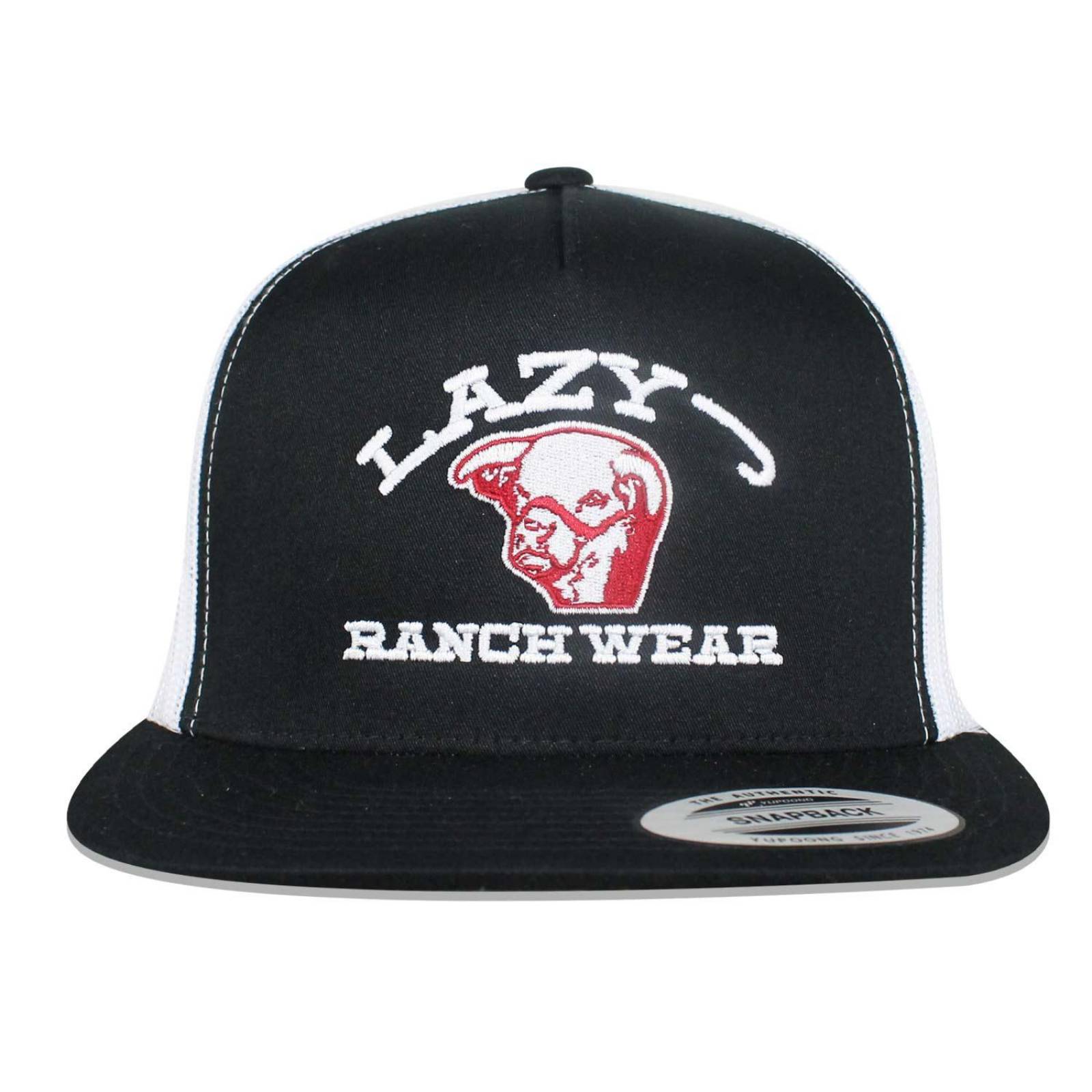 Gorra Lazy Ranch Wear Negro/Blanco Unitalla 