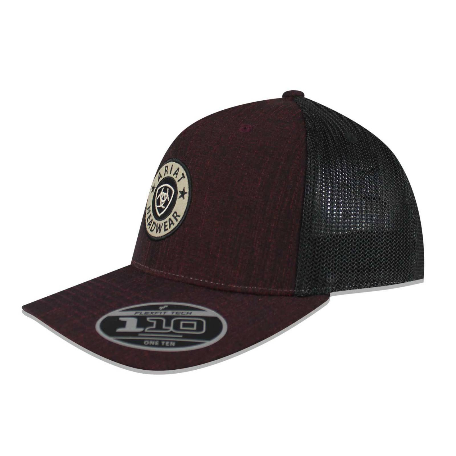 Gorra Ariat Modelo 17 Vino/Negro Unitalla 