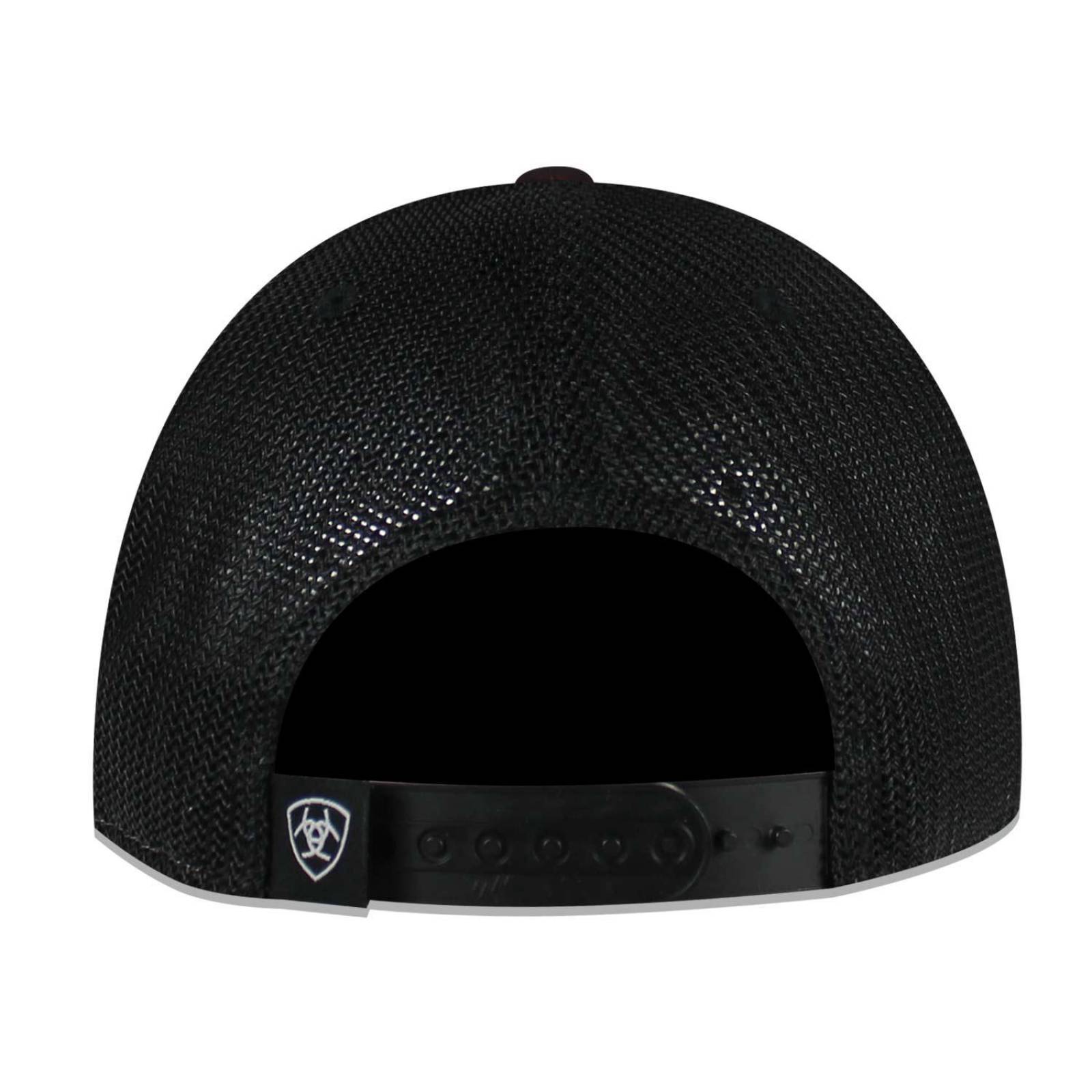 Gorra Ariat Modelo 17 Vino/Negro Unitalla 