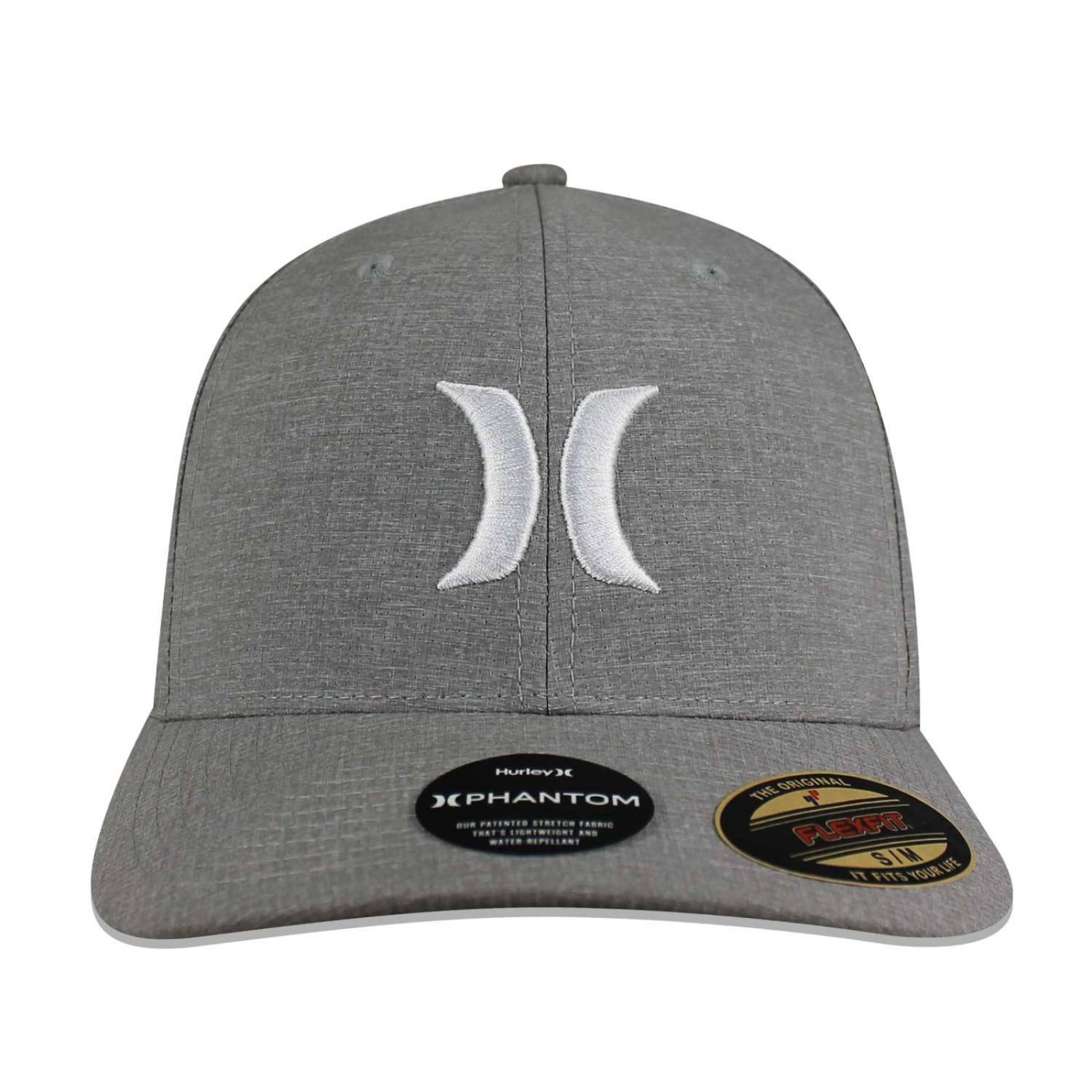 Gorra Hurley HIHM0059 Phantom Resist Gris Claro 