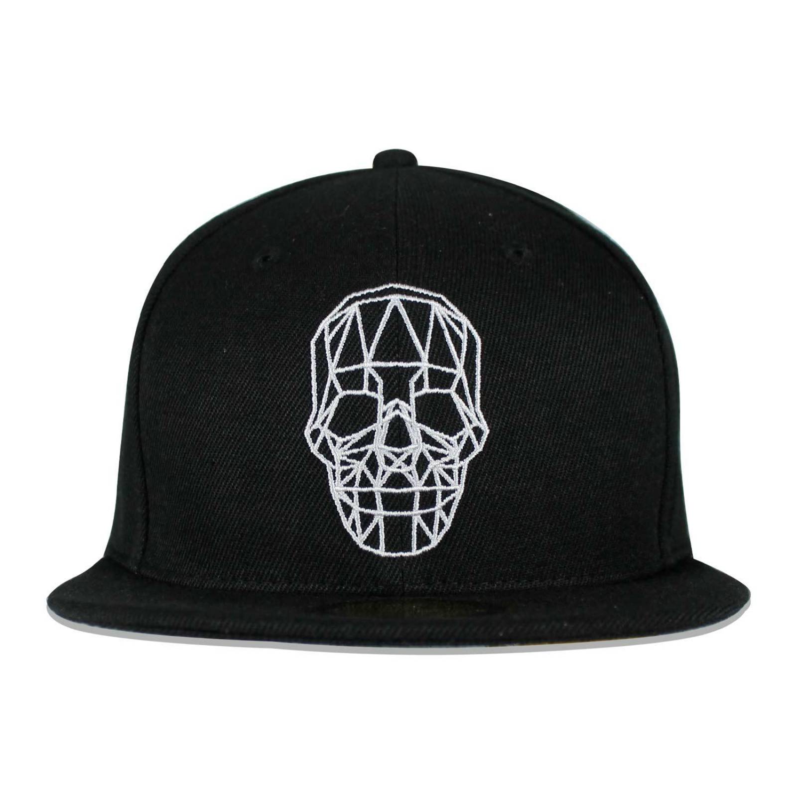 Gorra Malandro Snapback Bright Gr02 Negro/blanco Unitalla 
