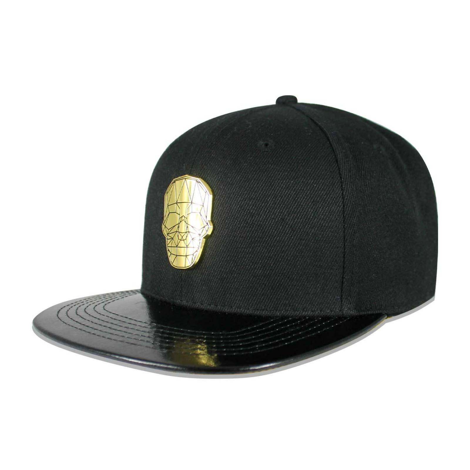 Gorra Malandro Snapback Turbo Negro/dorado Unitalla 
