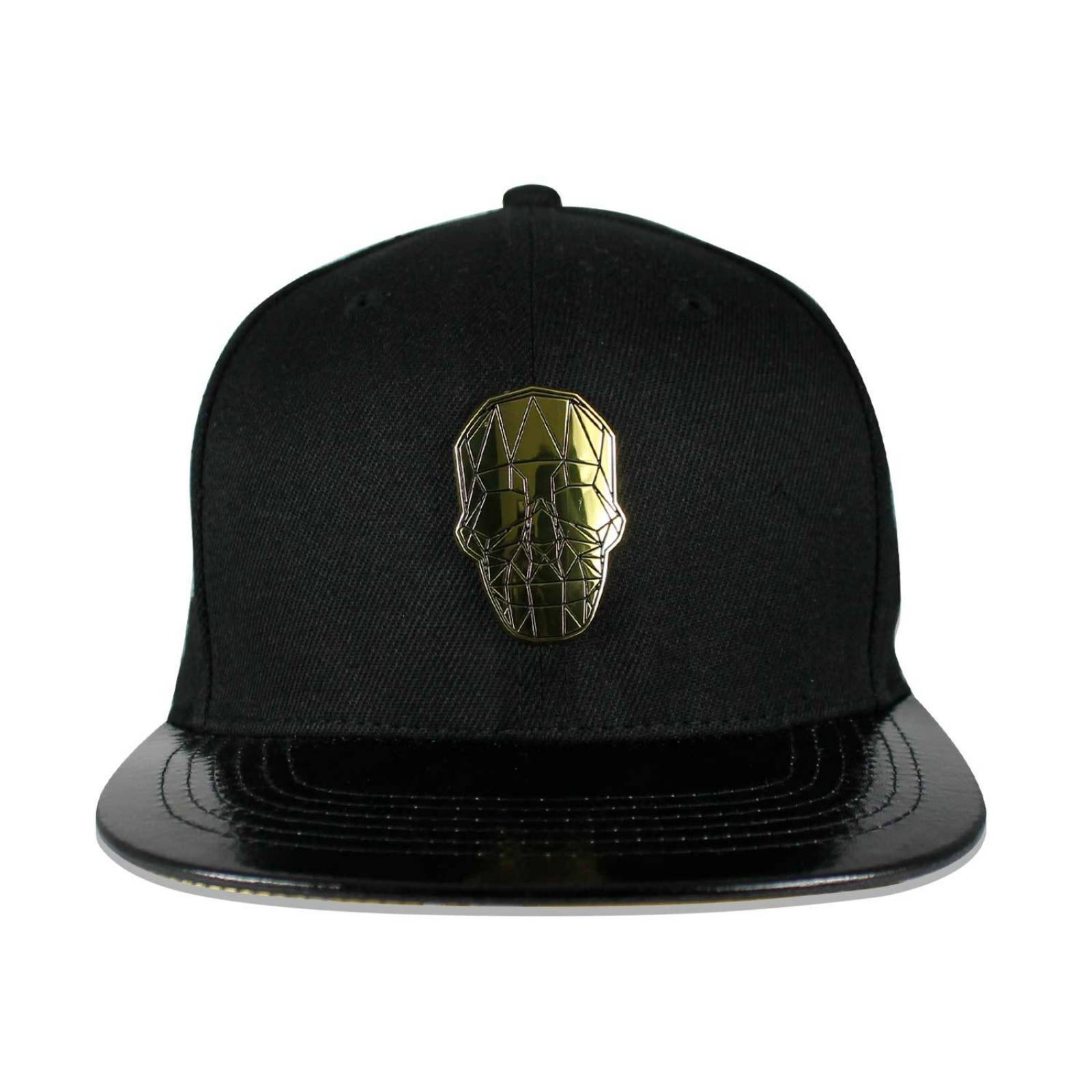 Gorra Malandro Snapback Turbo Negro/dorado Unitalla 