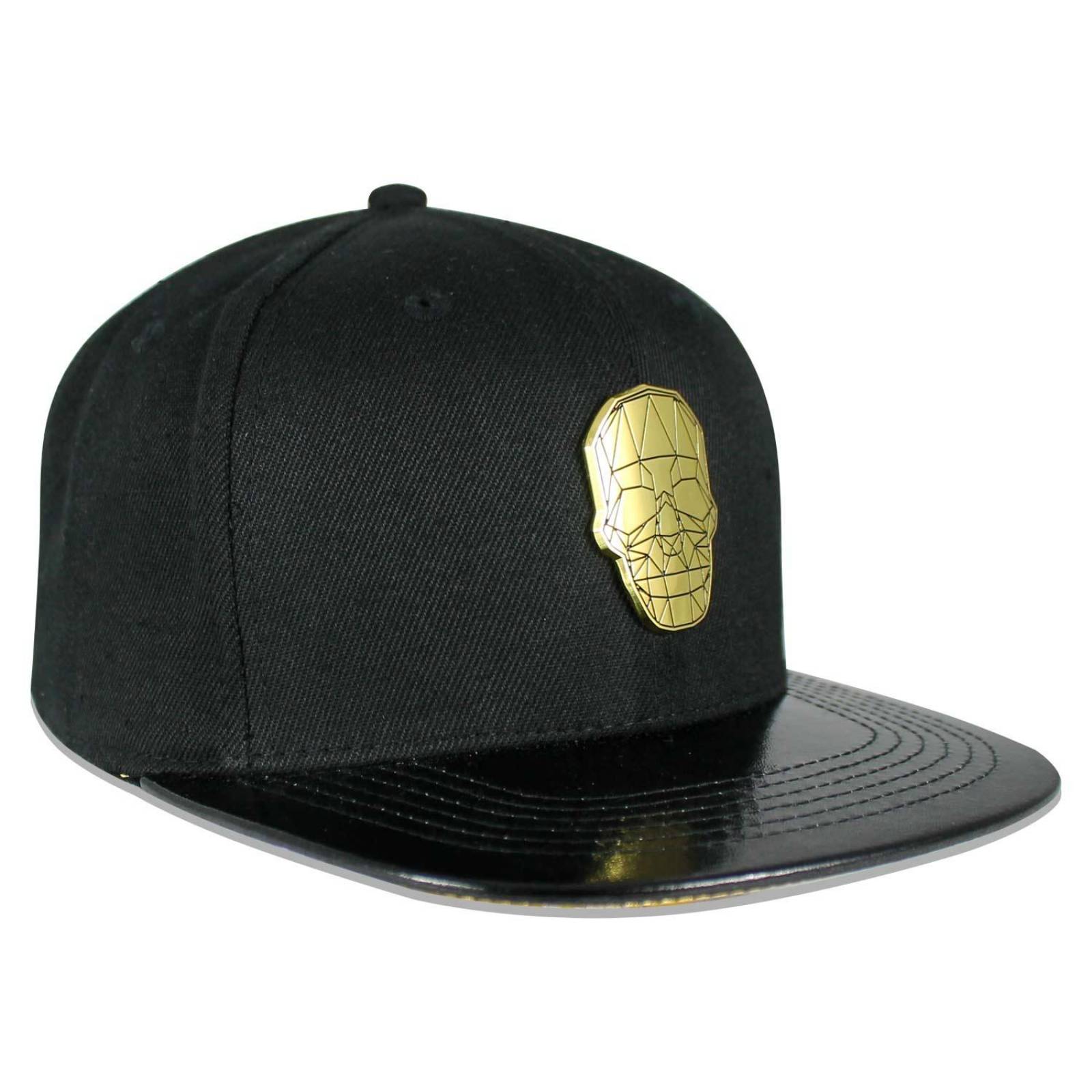 Gorra Malandro Snapback Turbo Negro/dorado Unitalla 