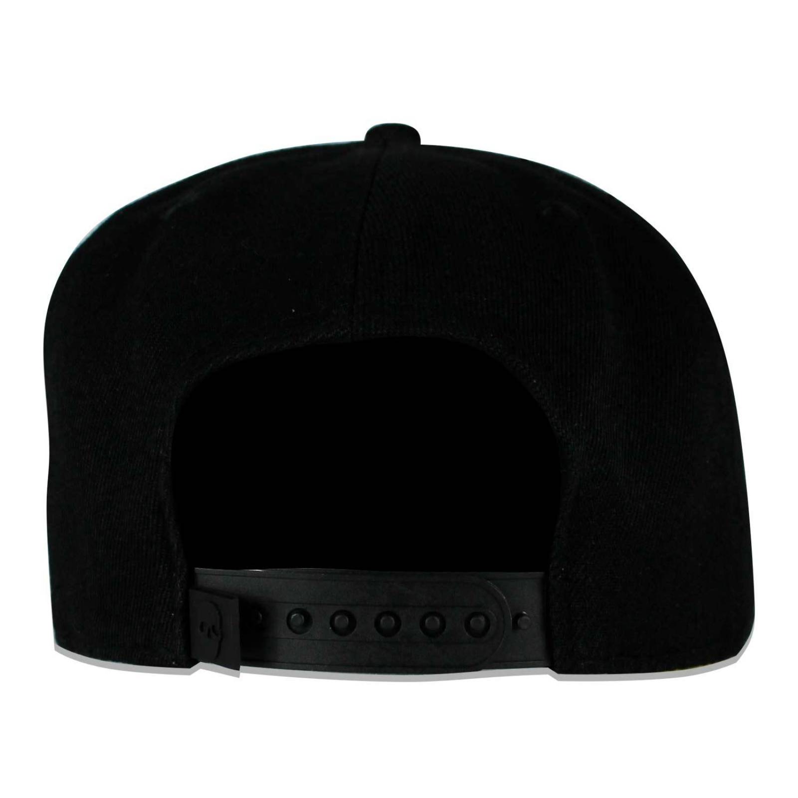 Gorra Malandro Snapback Turbo Negro/dorado Unitalla 