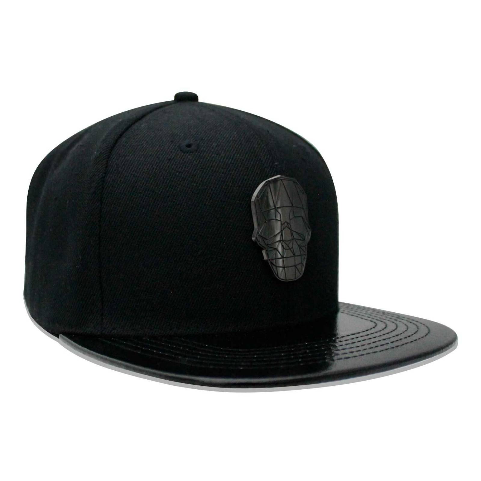 Gorra Malandro Snapback Chrome Negro/negro Unitalla 