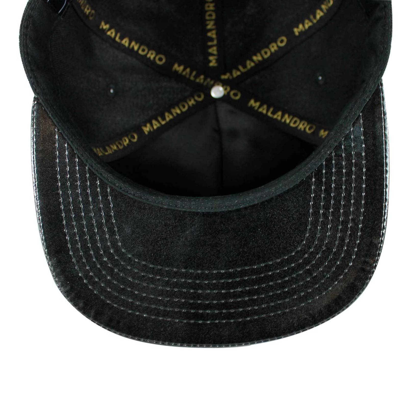 Gorra Malandro Snapback Chrome Negro/negro Unitalla 
