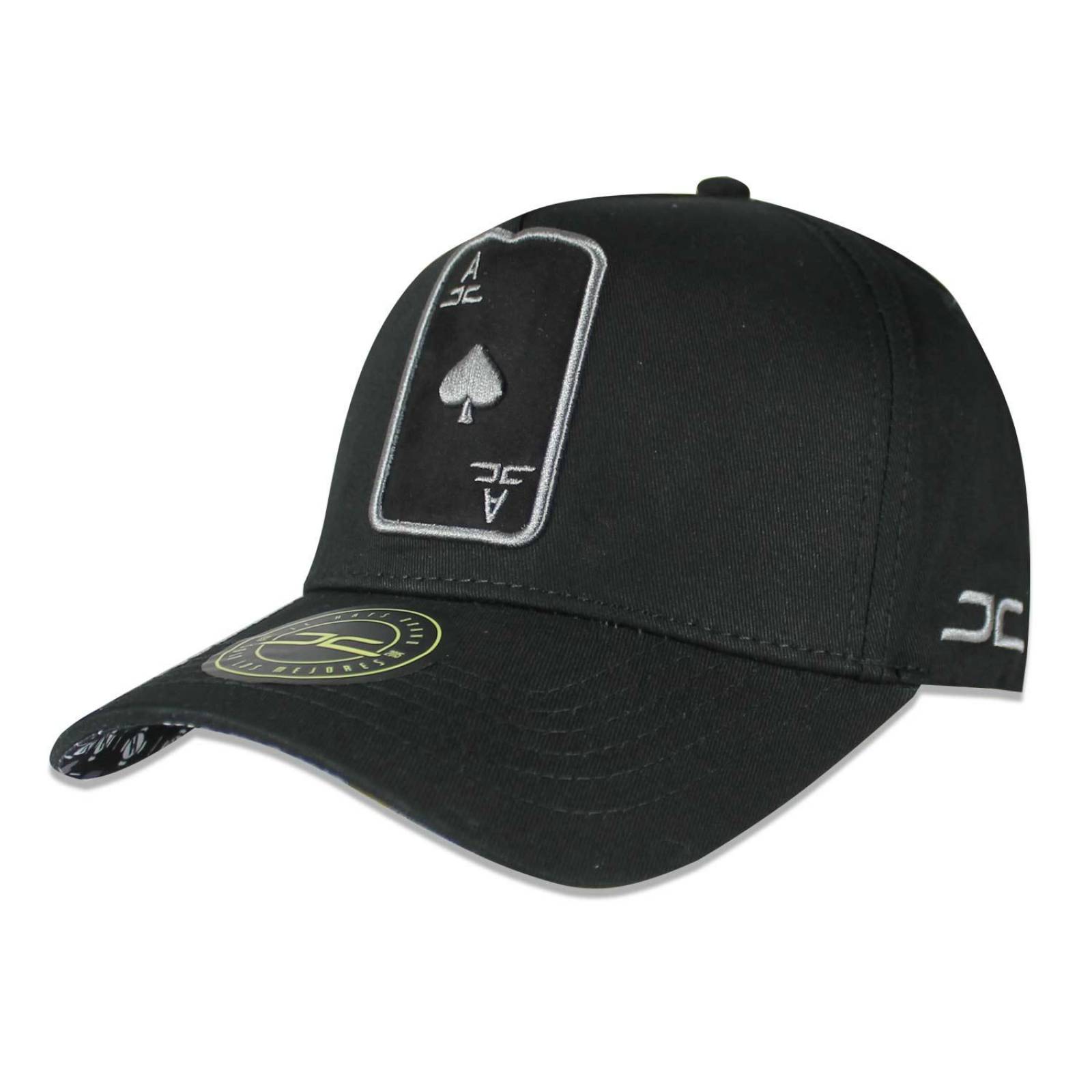Gorra JC Hats Poker EE Negro/Gris Unitalla 