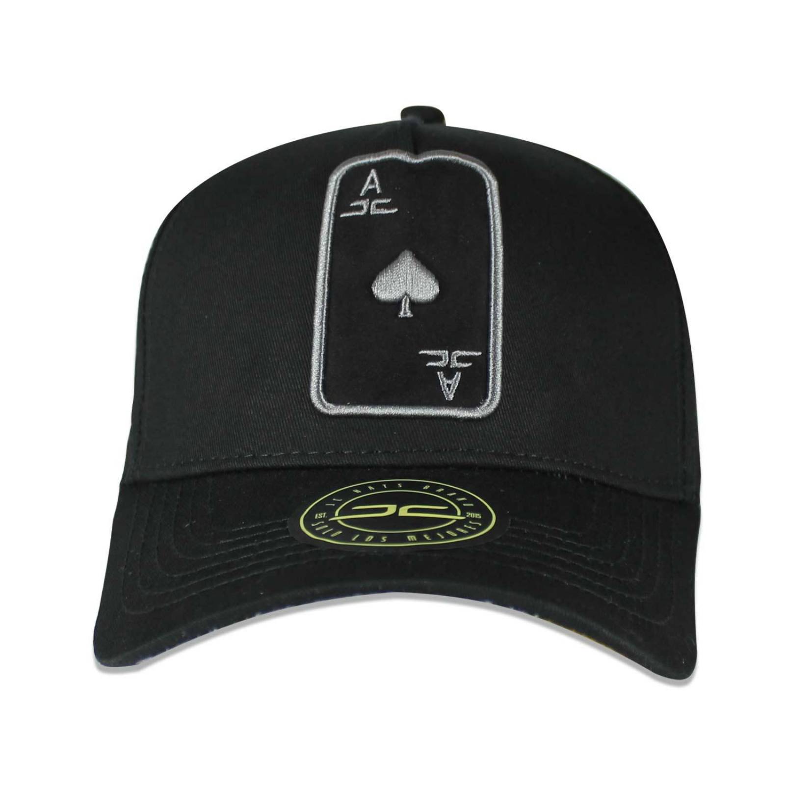 Gorra JC Hats Poker EE Negro/Gris Unitalla 