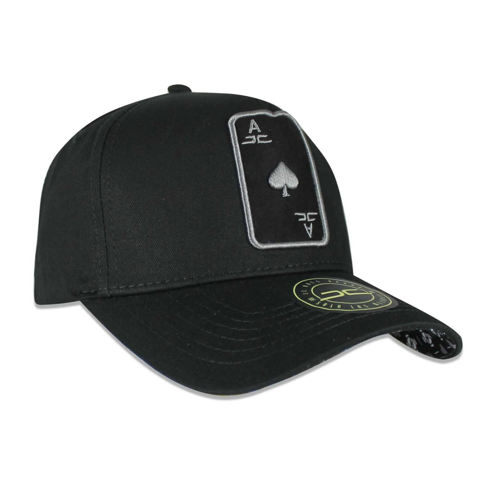 Gorra JC Hats Poker EE Negro/Gris Unitalla 