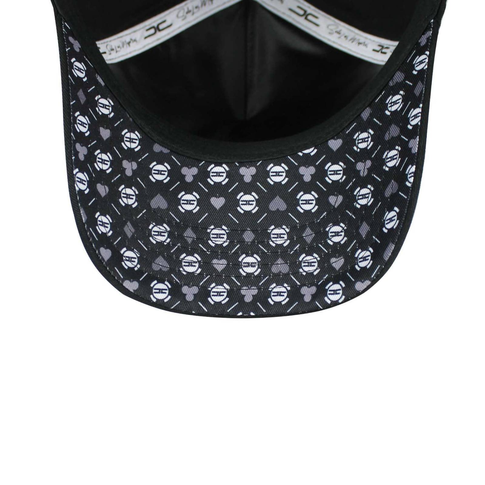 Gorra JC Hats Poker EE Negro/Gris Unitalla 