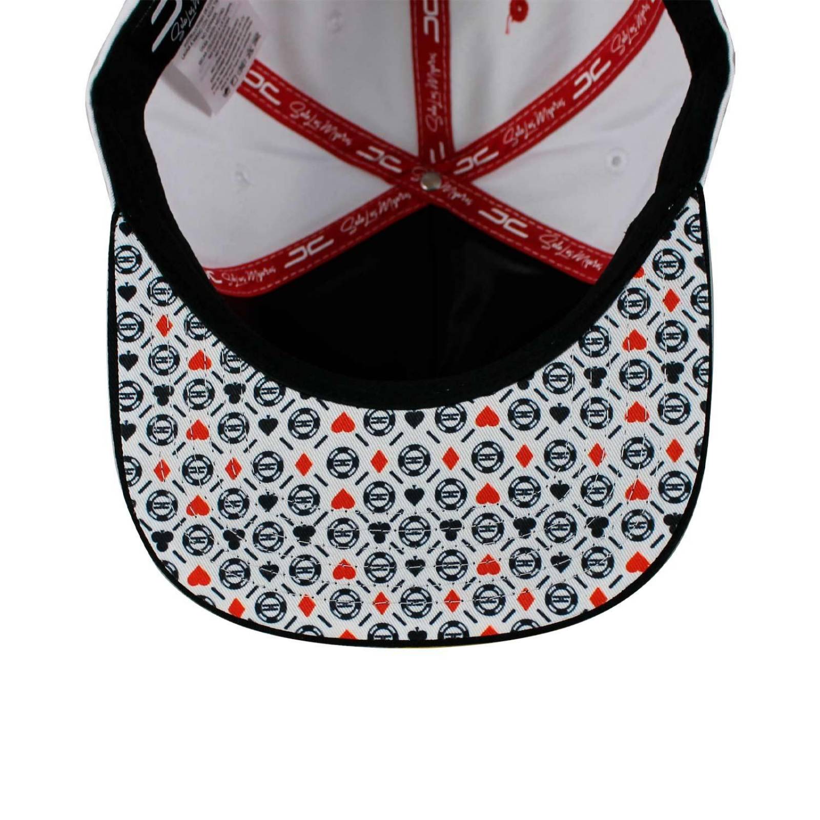Gorra JC Hats Poker EE Blanco Unitalla 