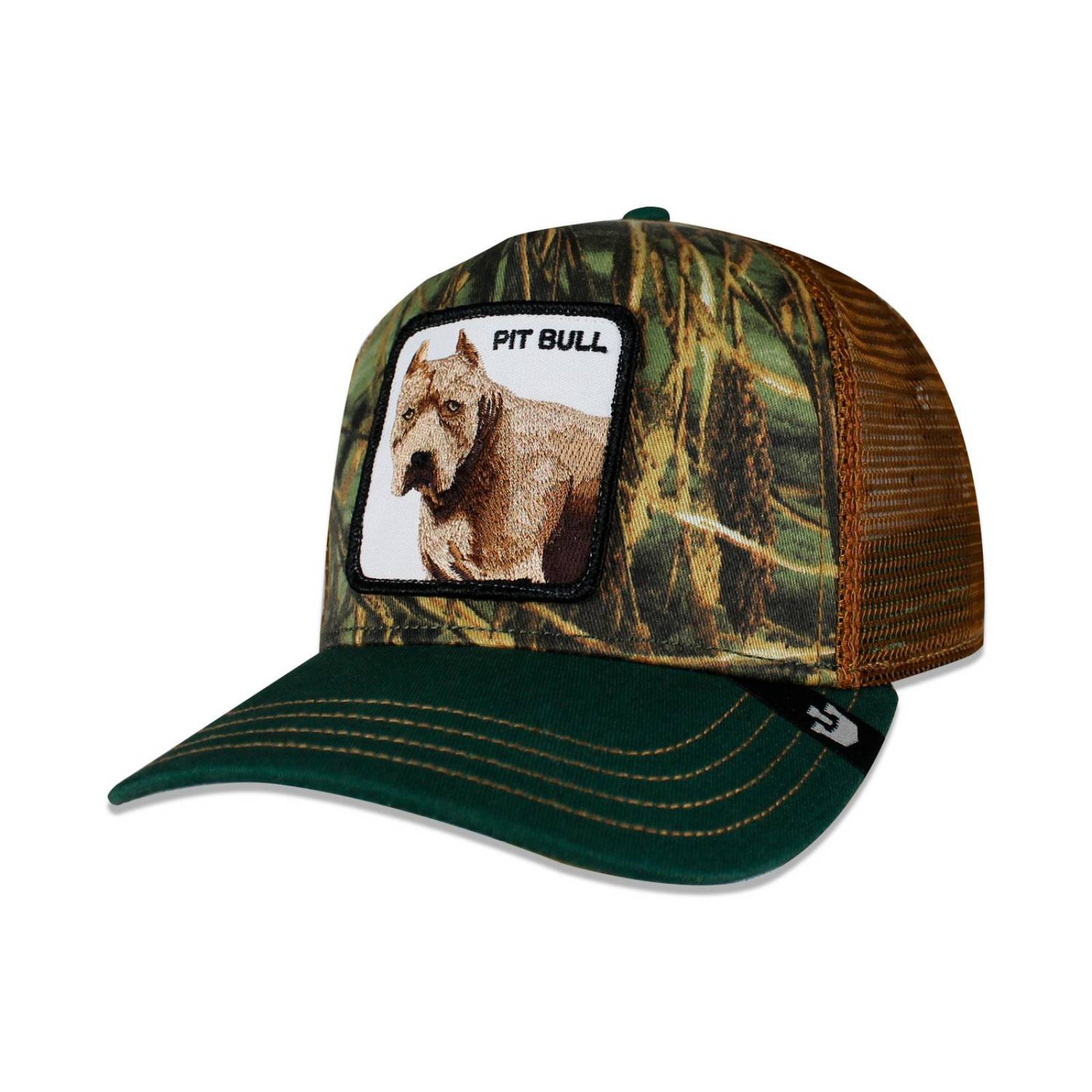 Gorra Goorin Bros Trucker Pitbull Camo Unitalla 