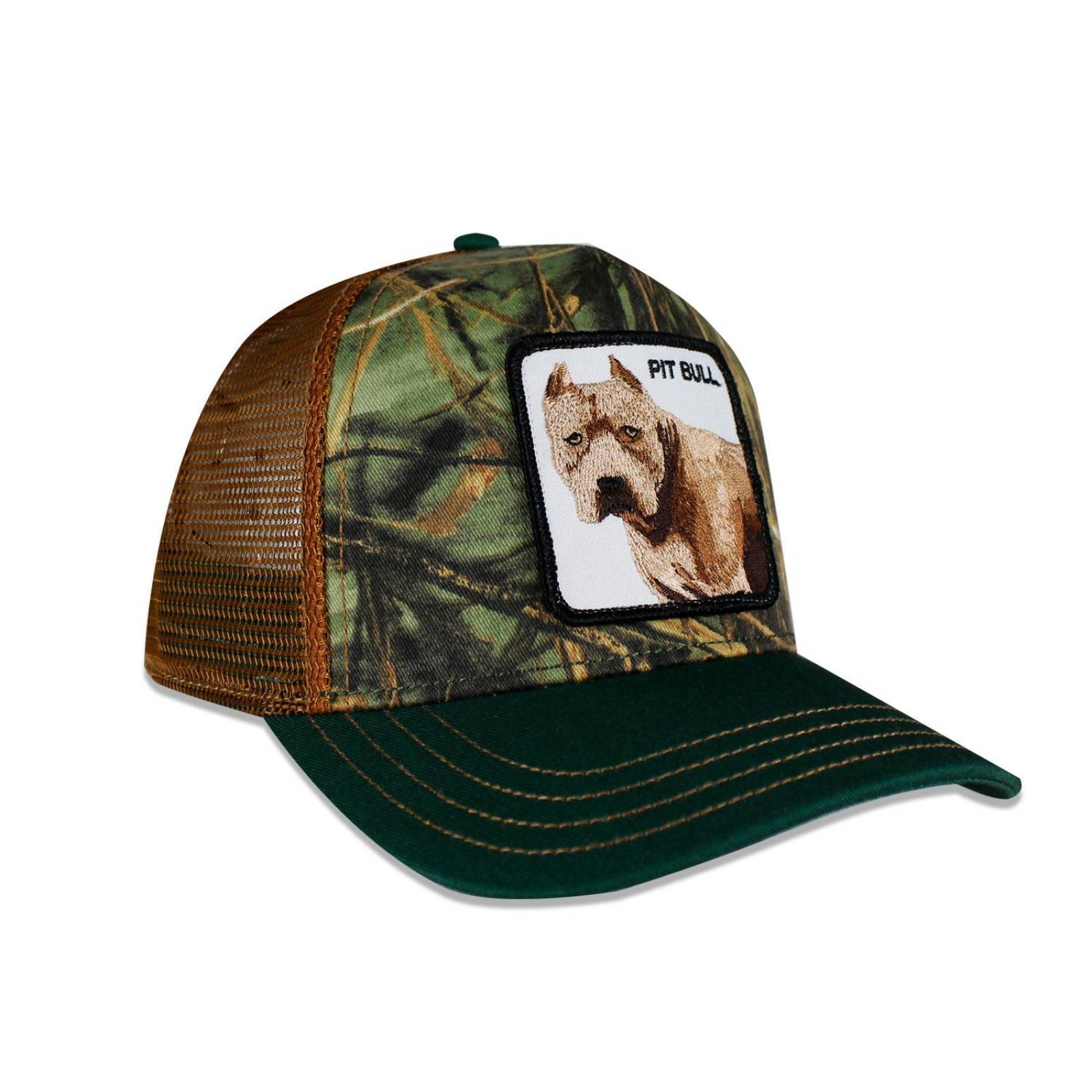 Gorra Goorin Bros Trucker Pitbull Camo Unitalla 