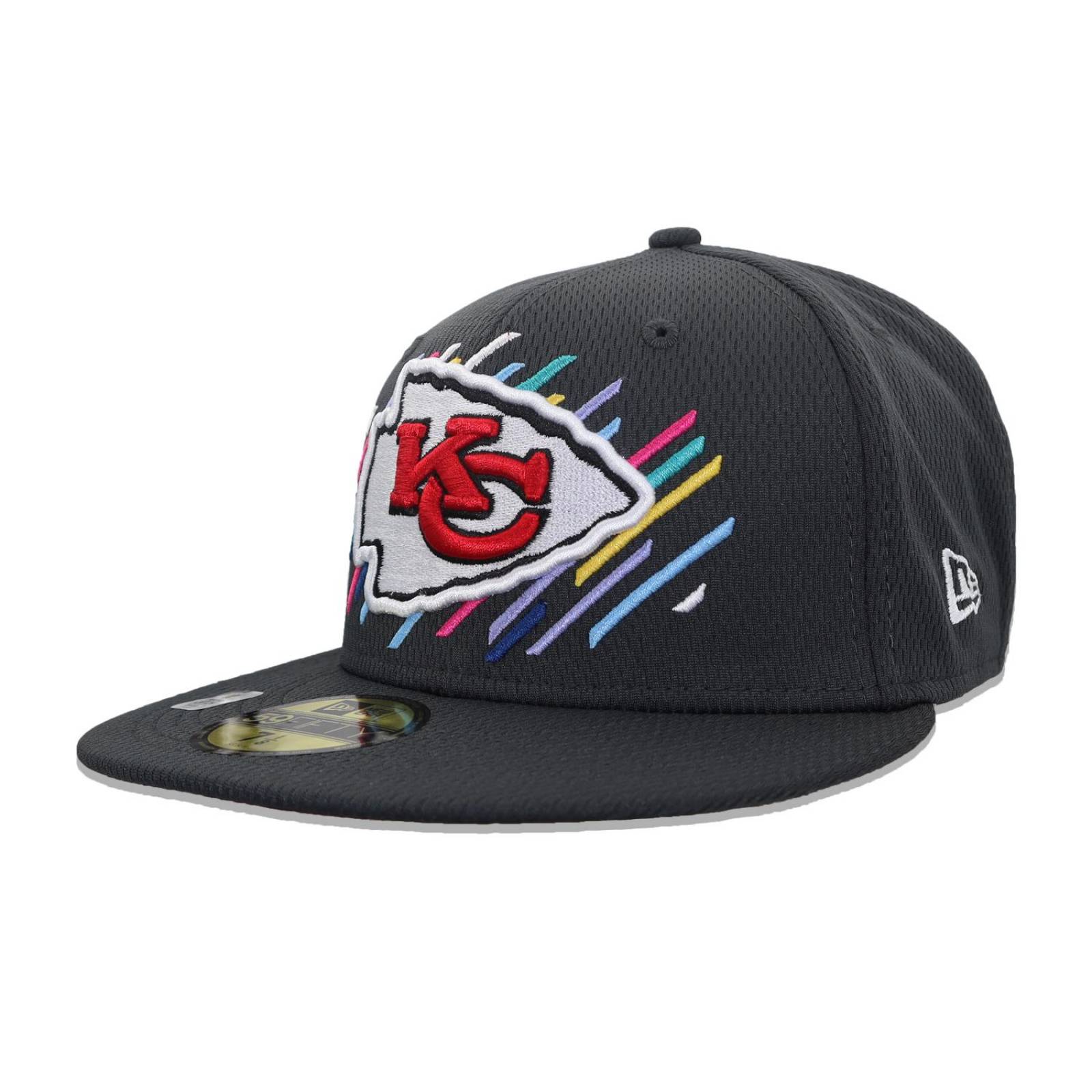 Gorra New Era 59 Fifty NFL Chiefs Crucial Catch Gris 