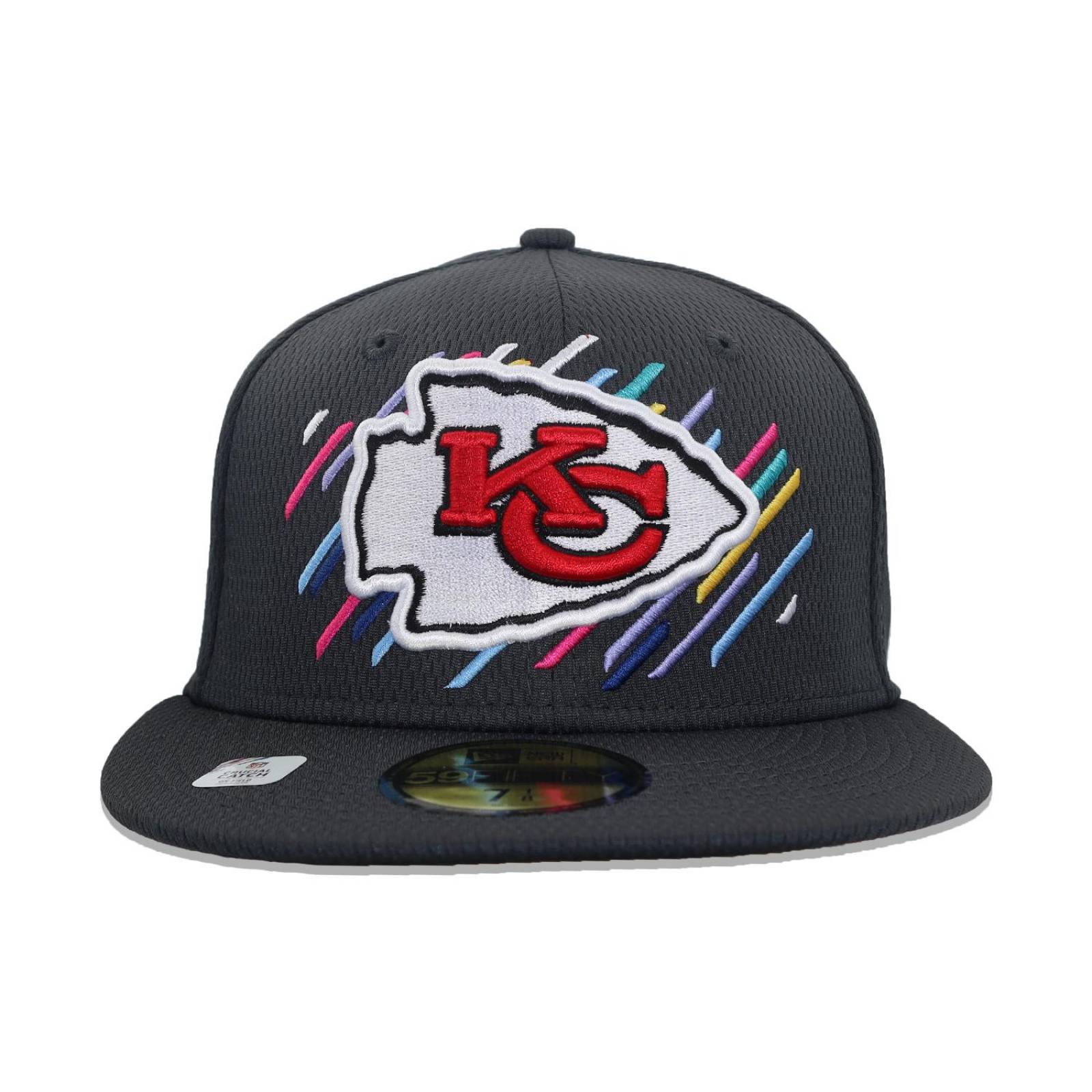 Gorra New Era 59 Fifty NFL Chiefs Crucial Catch Gris 