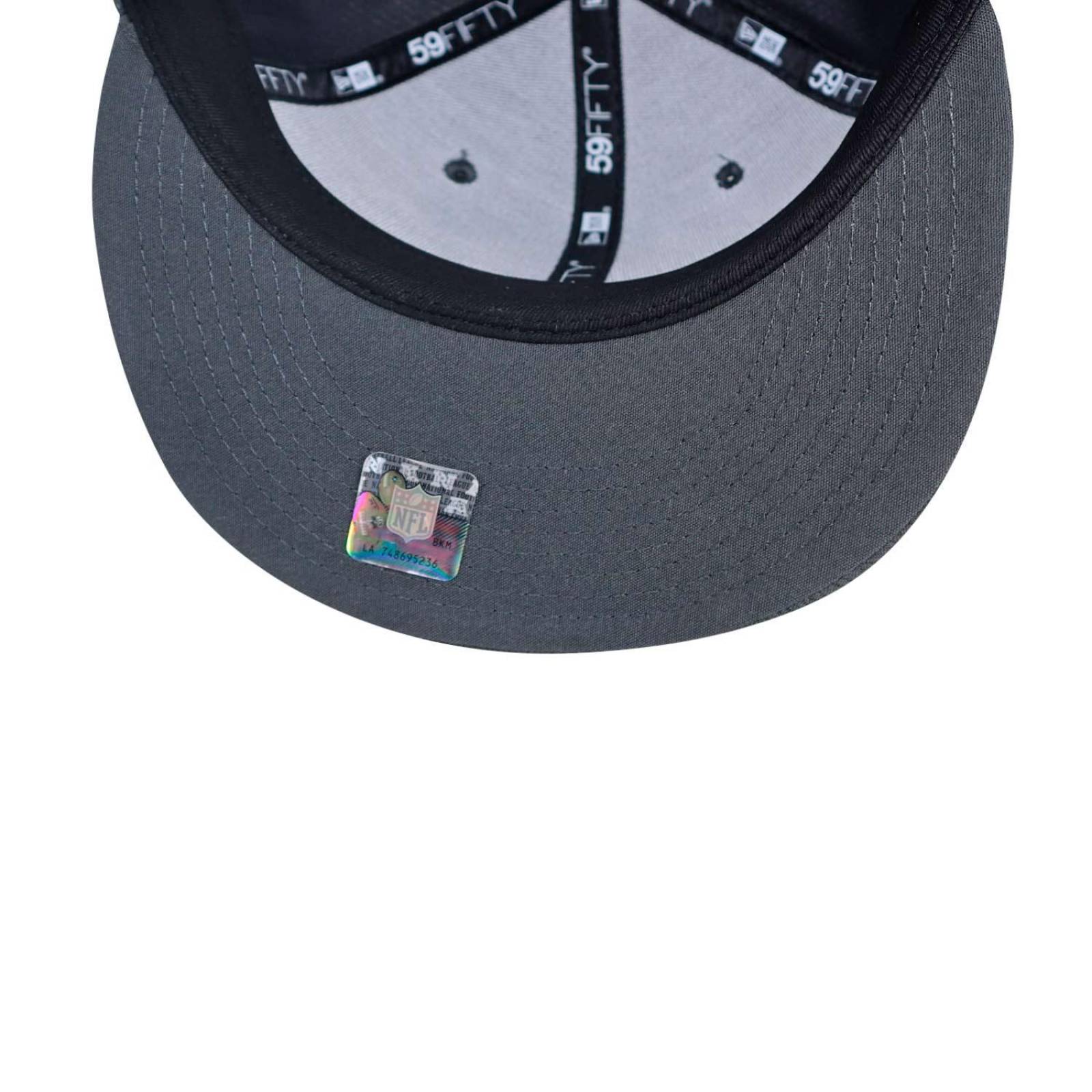 Gorra New Era 59 Fifty NFL Chiefs Crucial Catch Gris 