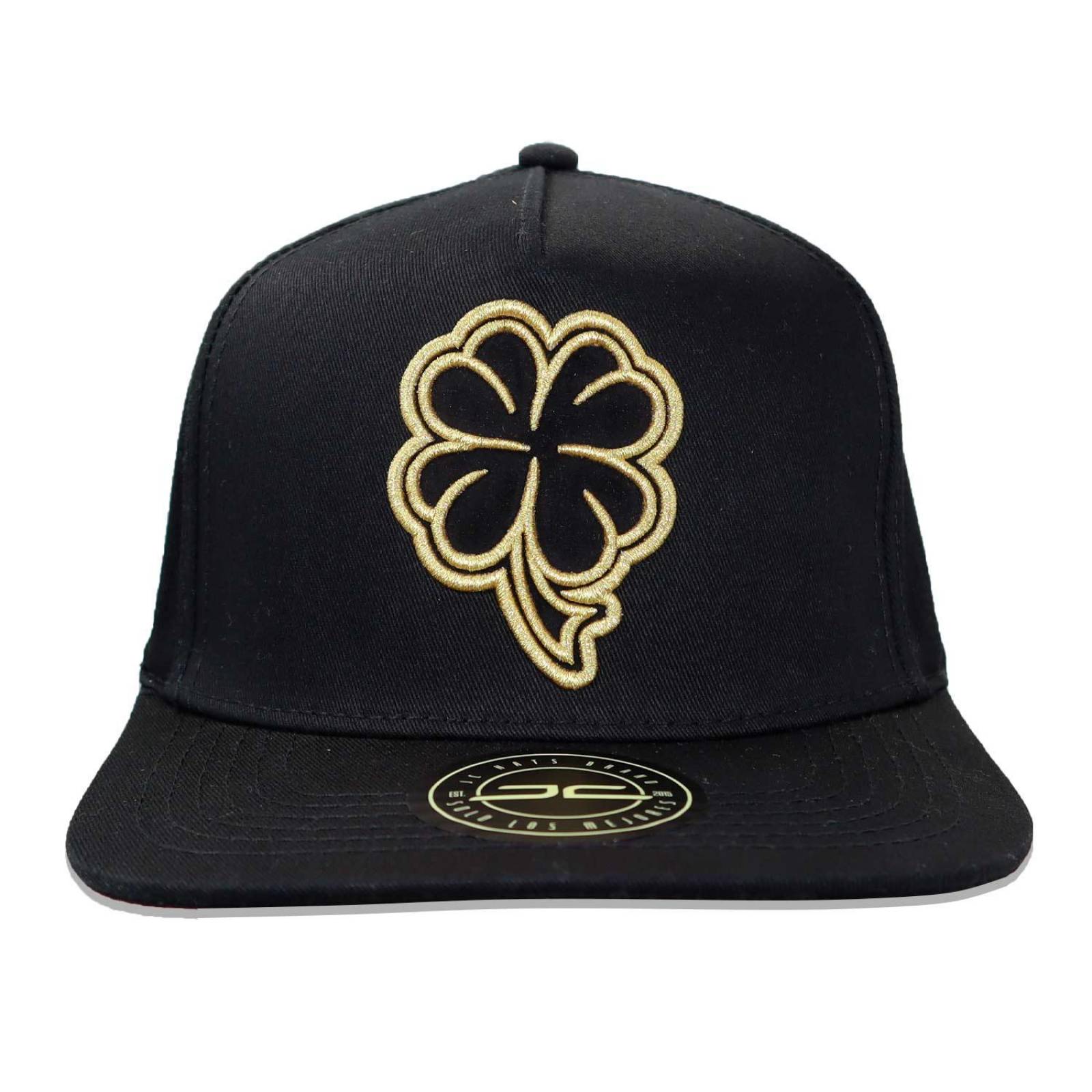 Gorra JC Hats Trebol 841 Negro/Dorado Unitalla 