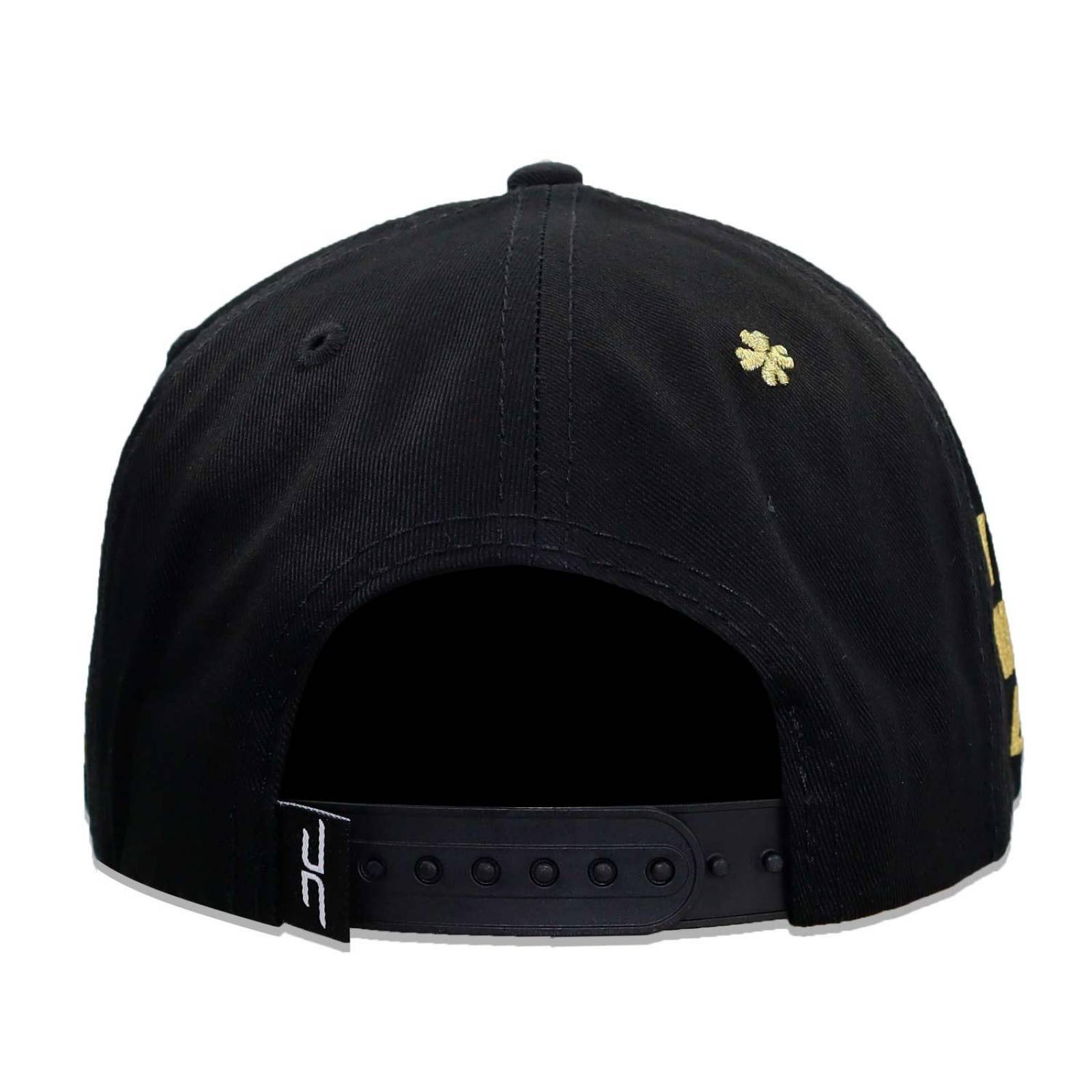 Gorra JC Hats Trebol 841 Negro/Dorado Unitalla 