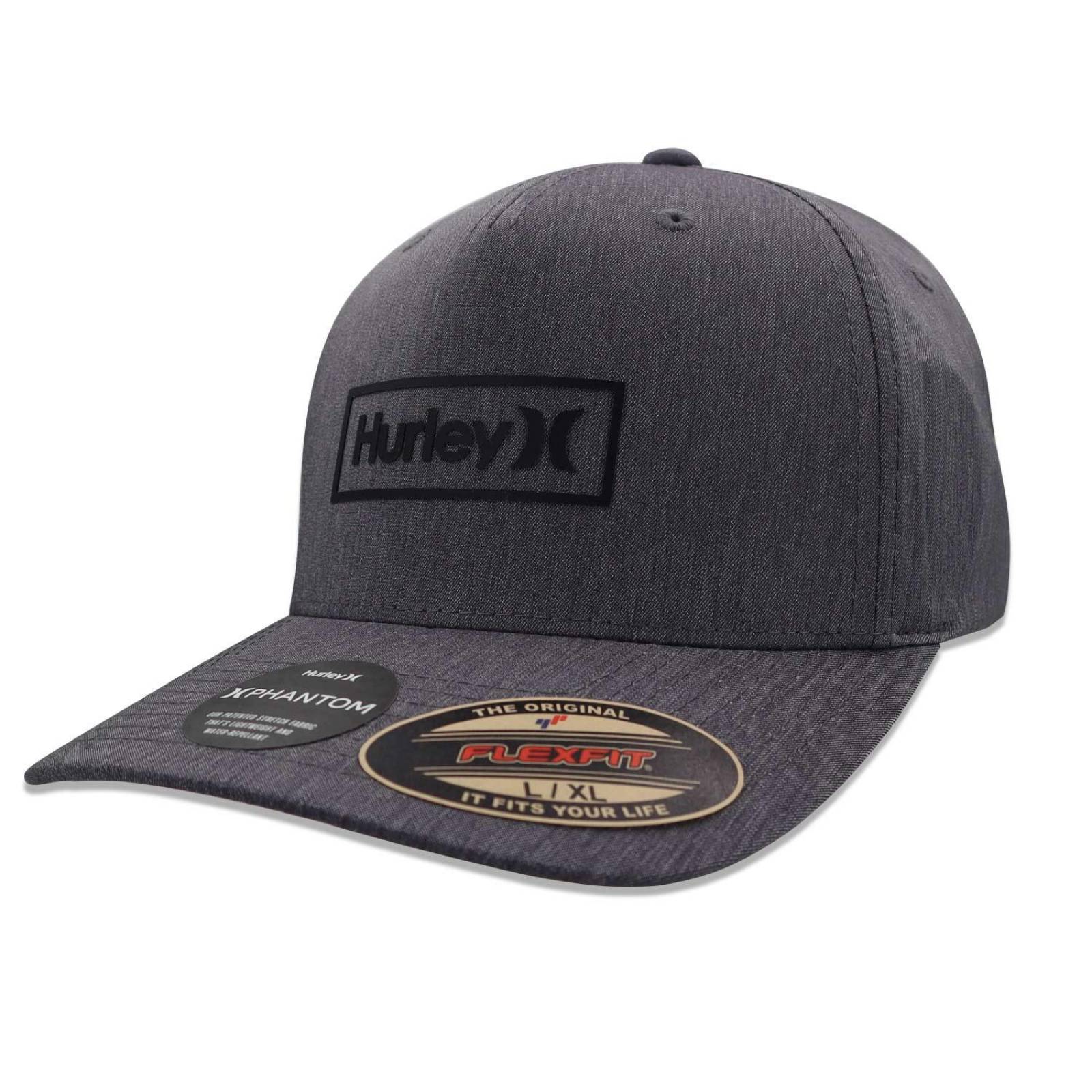 Gorra Hurley M Phantom Box Heather Black Negro G/XG