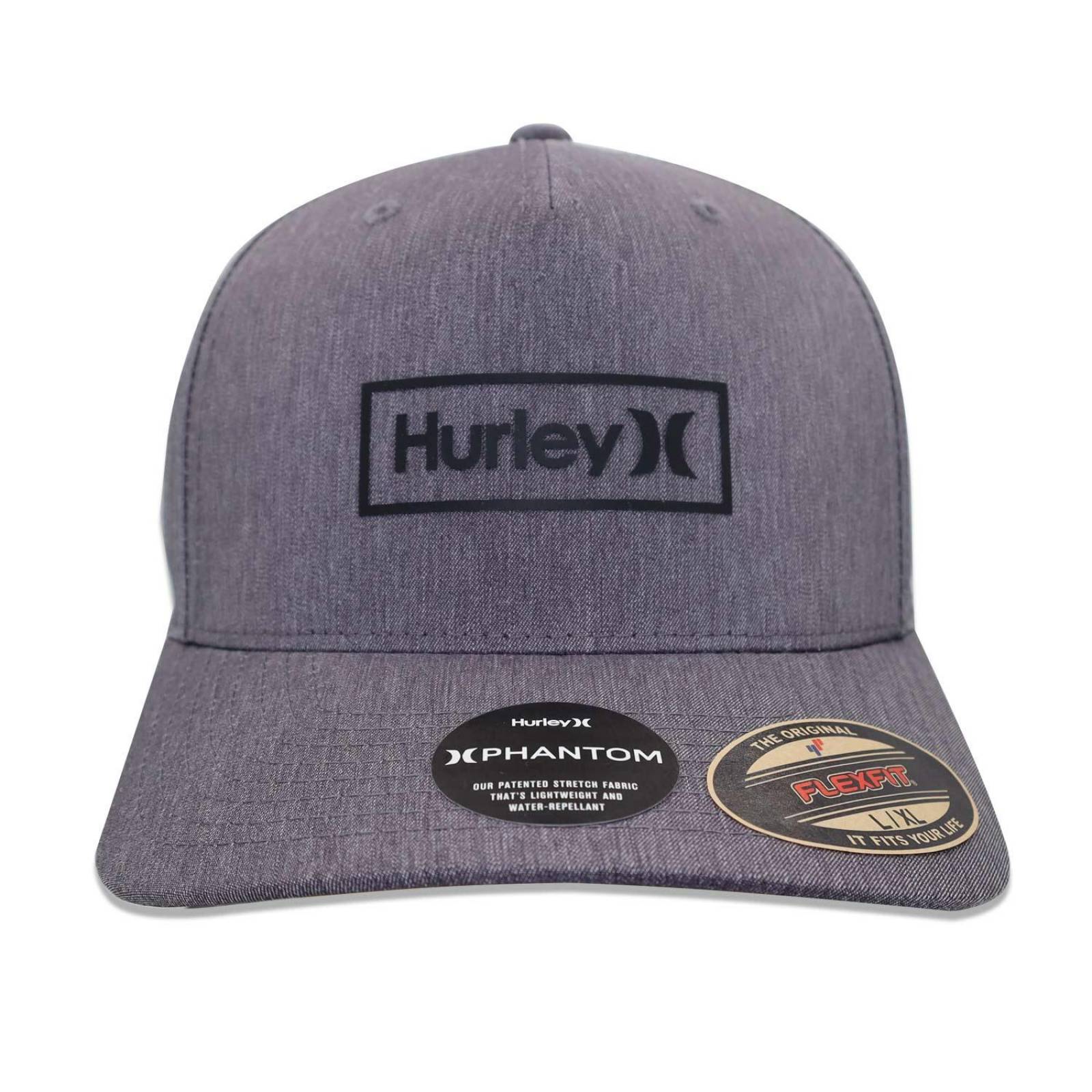 Gorra Hurley M Phantom Box Heather Black Negro G/XG