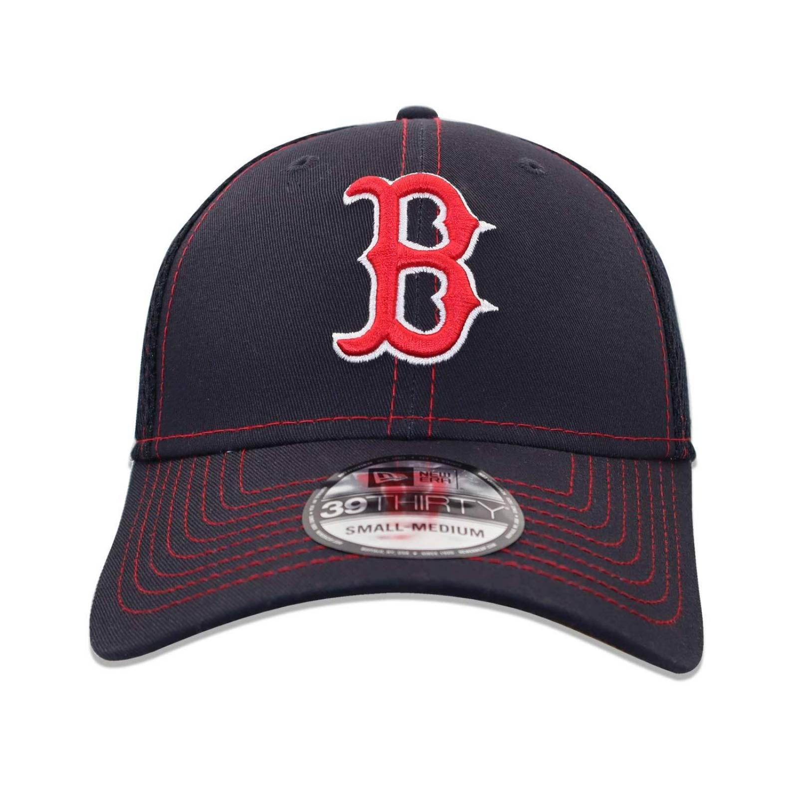 Gorra New Era 39 Thirty MLB Red Sox Team Neo C3 Azul marino M/G