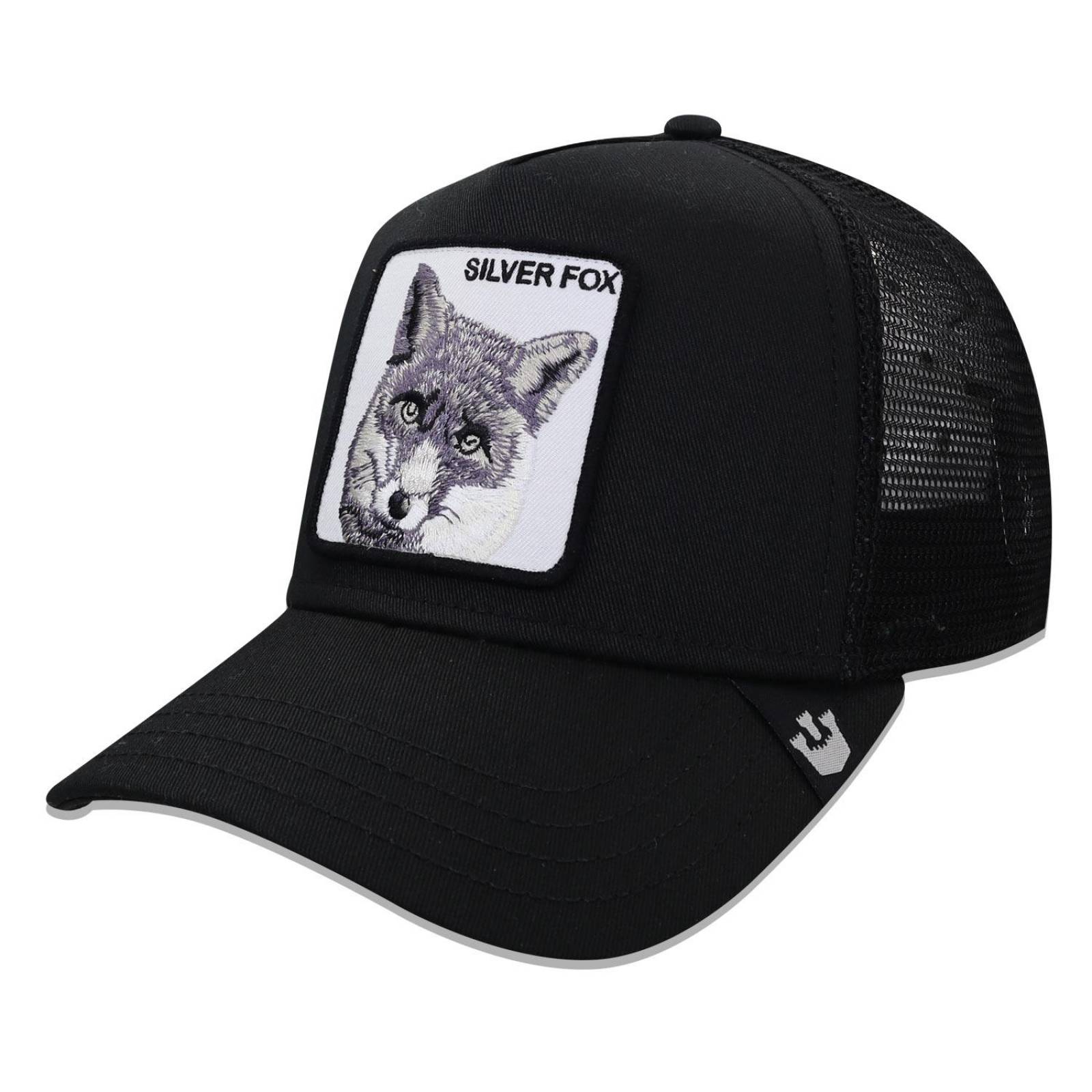 Gorra Goorin Bros Silver Fox Negro Unitalla 