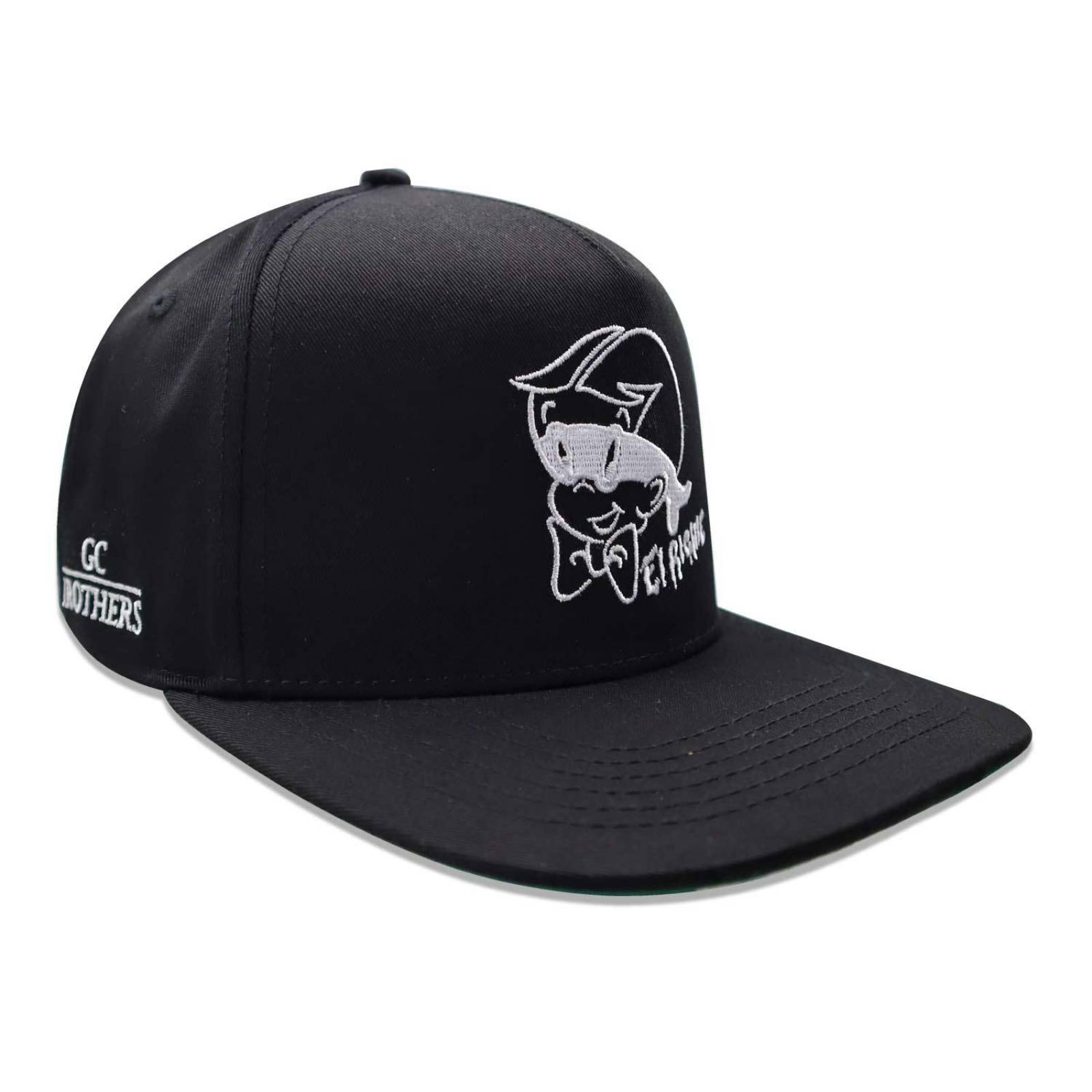 Gorra Gc Brothers El Richie 1 Negro/blanco Unitalla 