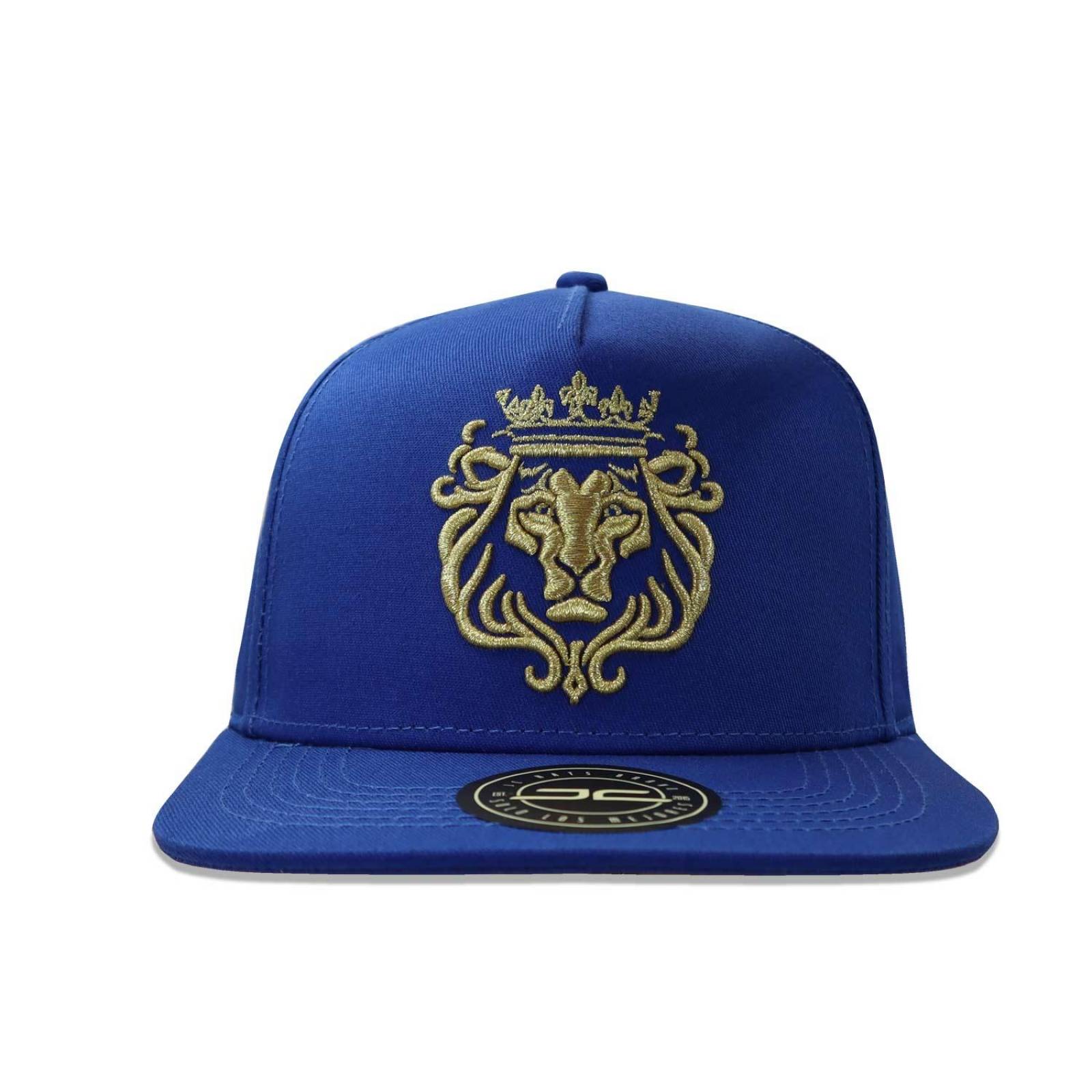 Gorra JC Hats El Rey Azul/Dorado Unitalla 