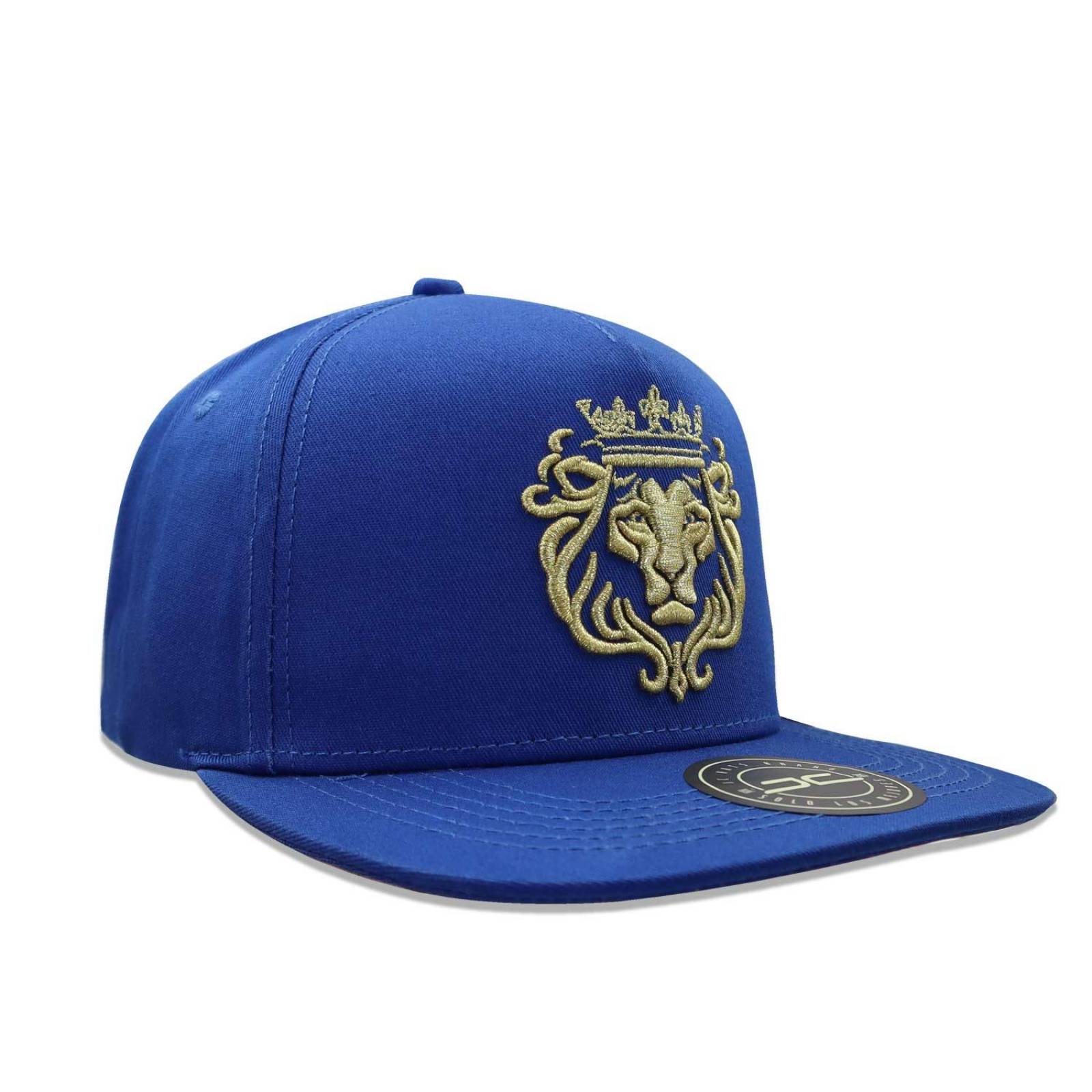 Gorra JC Hats El Rey Azul/Dorado Unitalla 