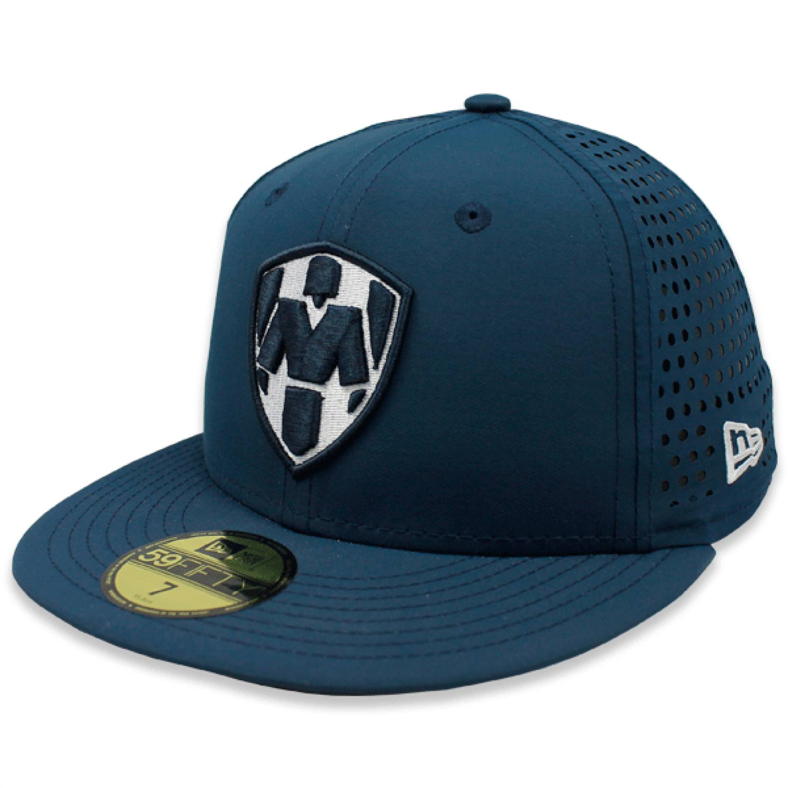Gorra New Era 59 Fifty LMX Rayados Official Azul marino 6 7/8