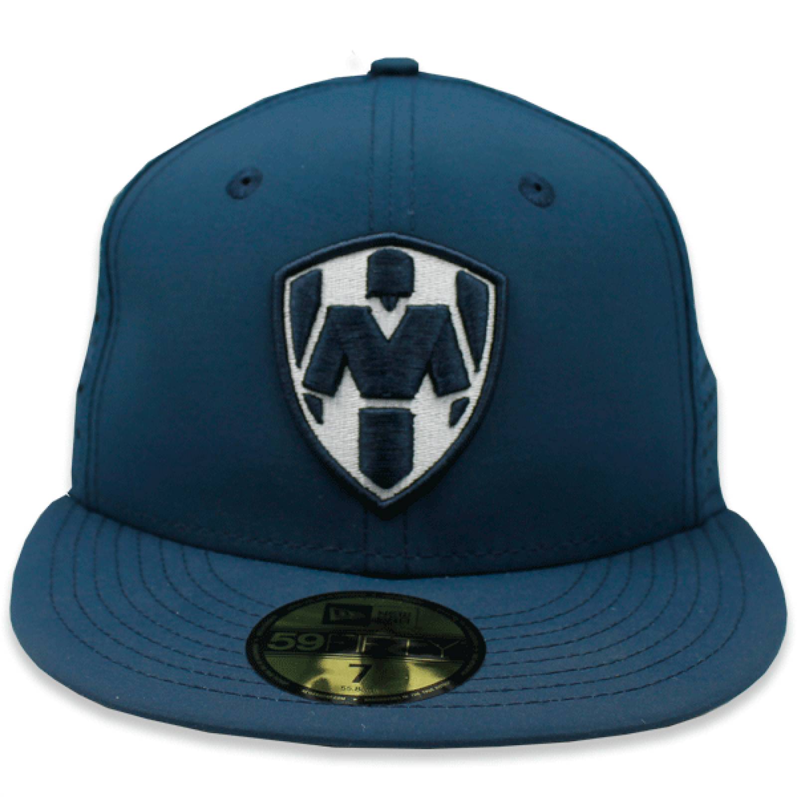Gorra New Era 59 Fifty LMX Rayados Official Azul marino 6 7/8