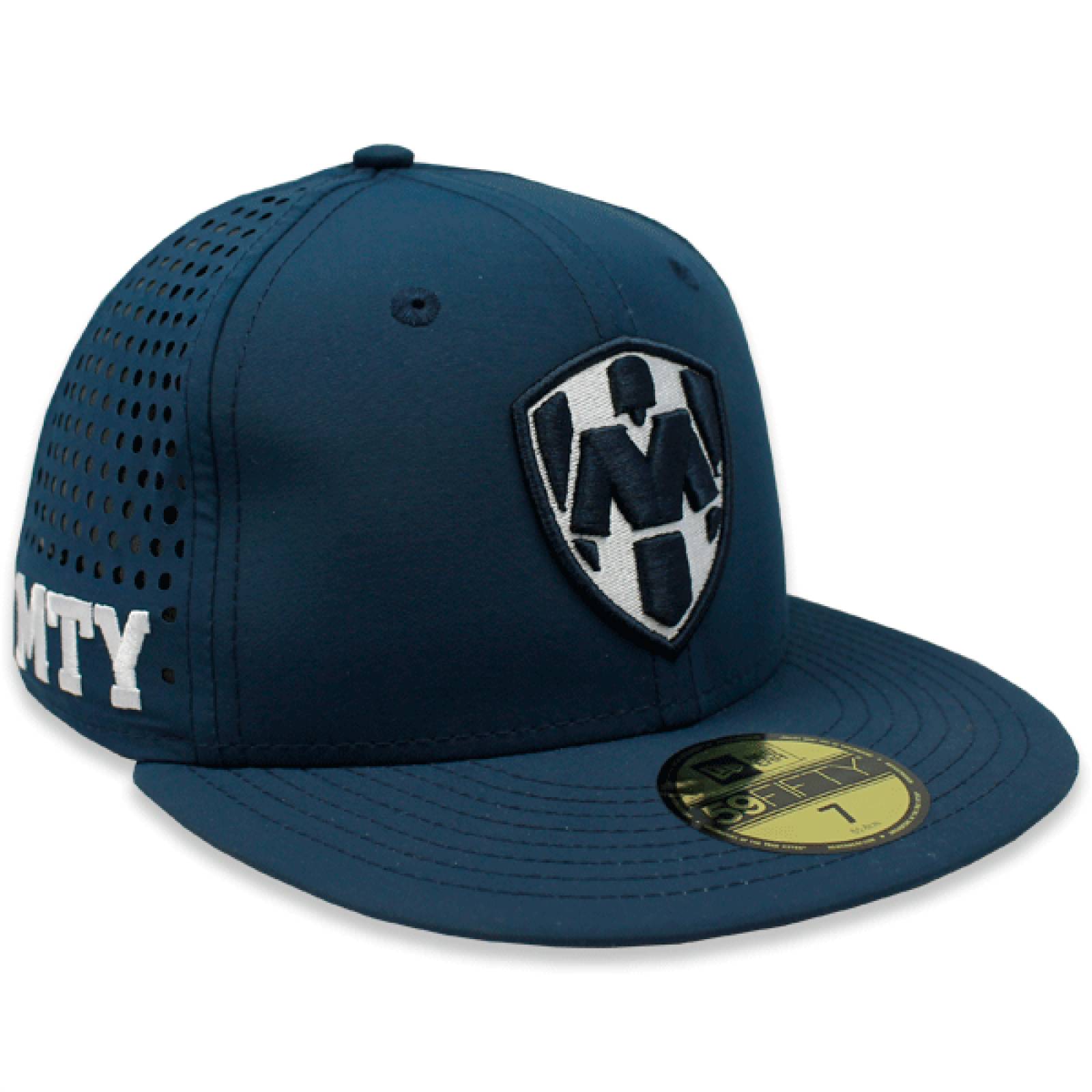 Gorra New Era 59 Fifty LMX Rayados Official Azul marino 6 7/8