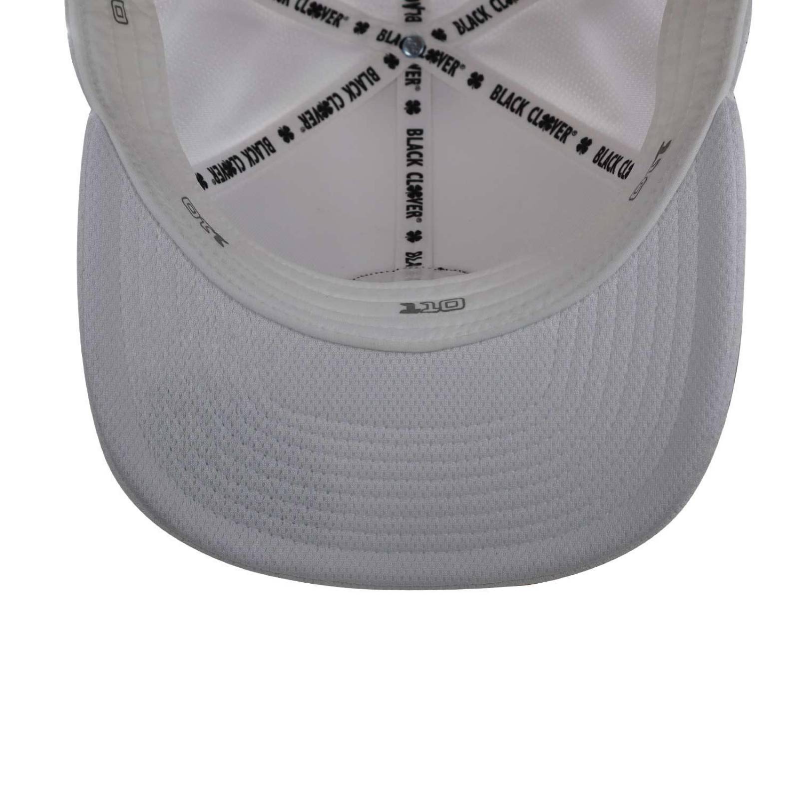 Gorra Black Clover Mega Bucks HD Patch Blanco Unitalla 