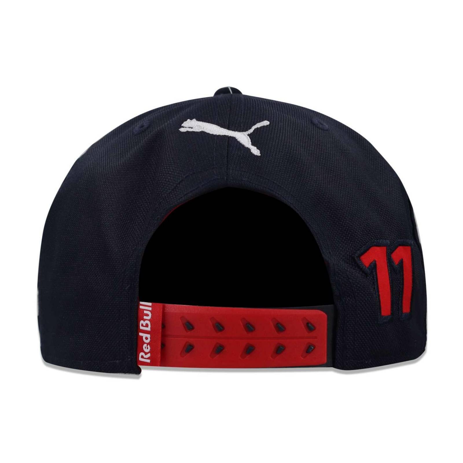 Gorra Red Bull Racing Snapback Sergio Perez 2022 Azul Marino 