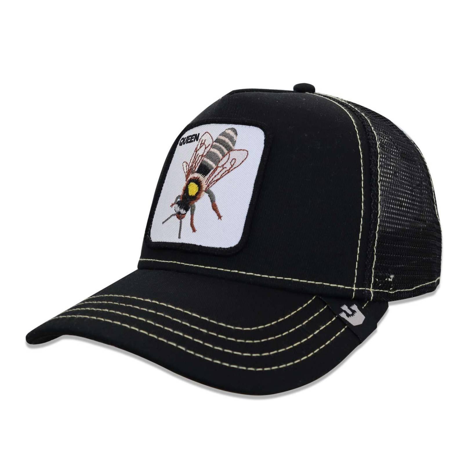 Gorra Goorin Bros Trucker Queen Abeja Negro 