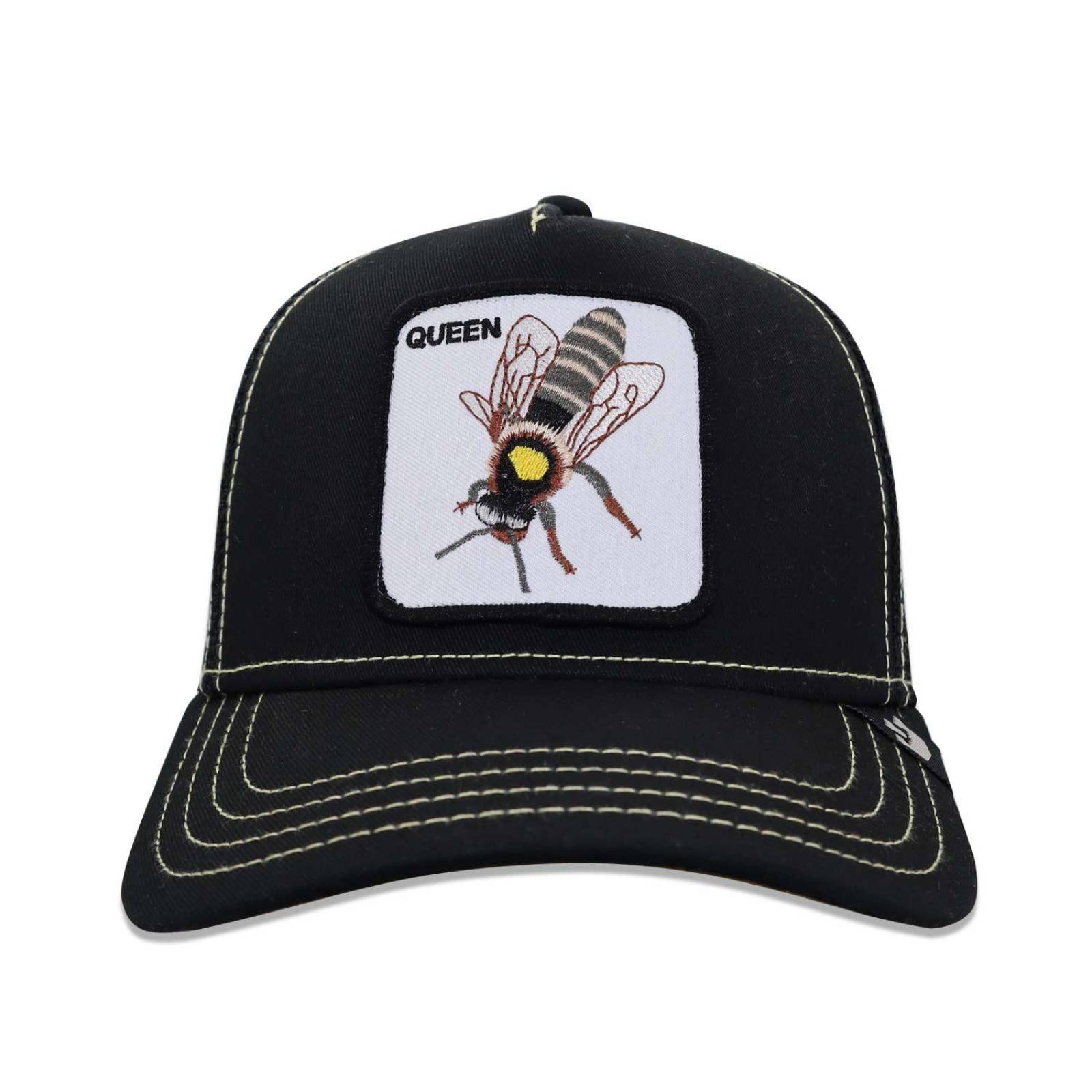Gorra Goorin Bros Trucker Queen Abeja Negro 