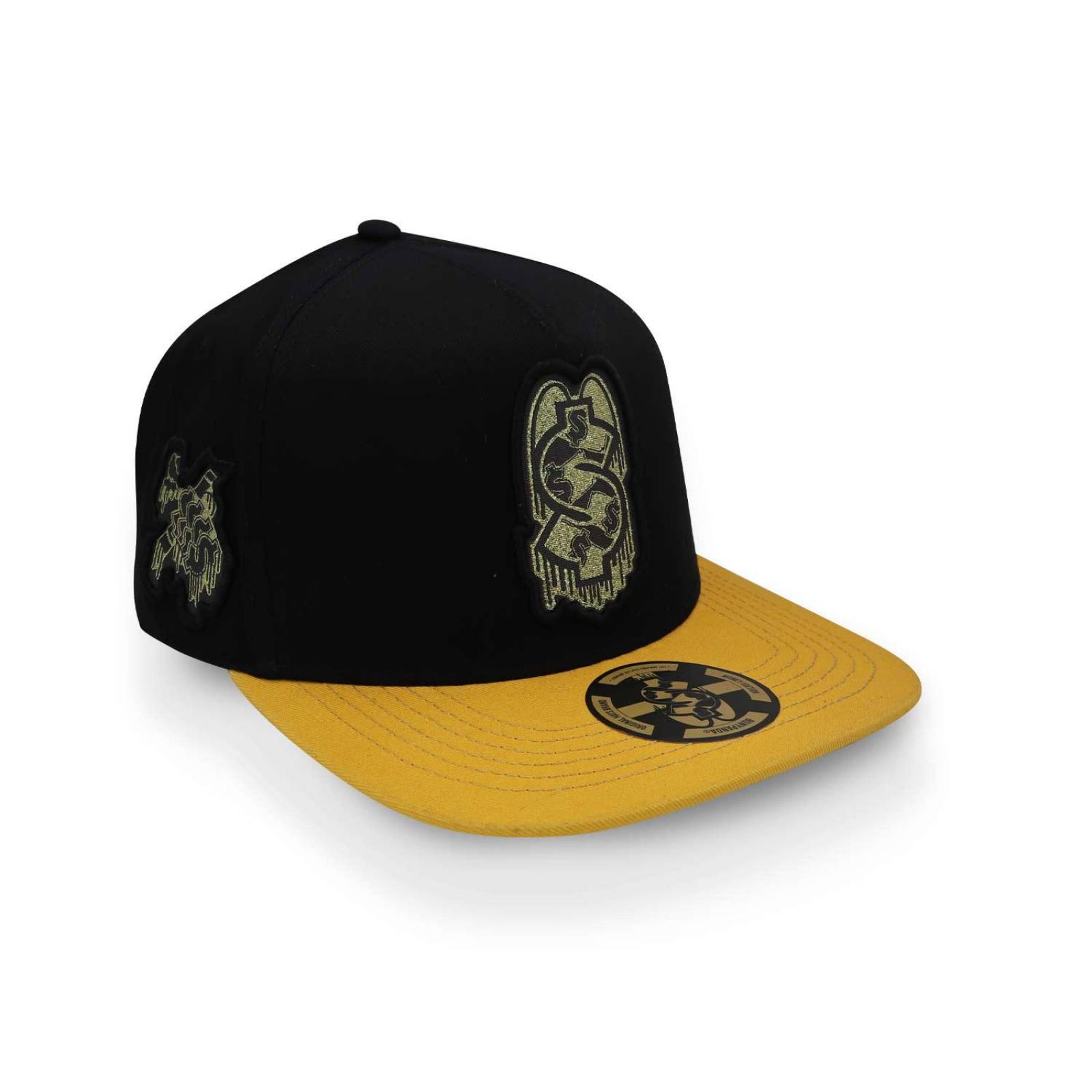 Gorra Bunny and Panda Bunny Money Negro Gold Unitalla 