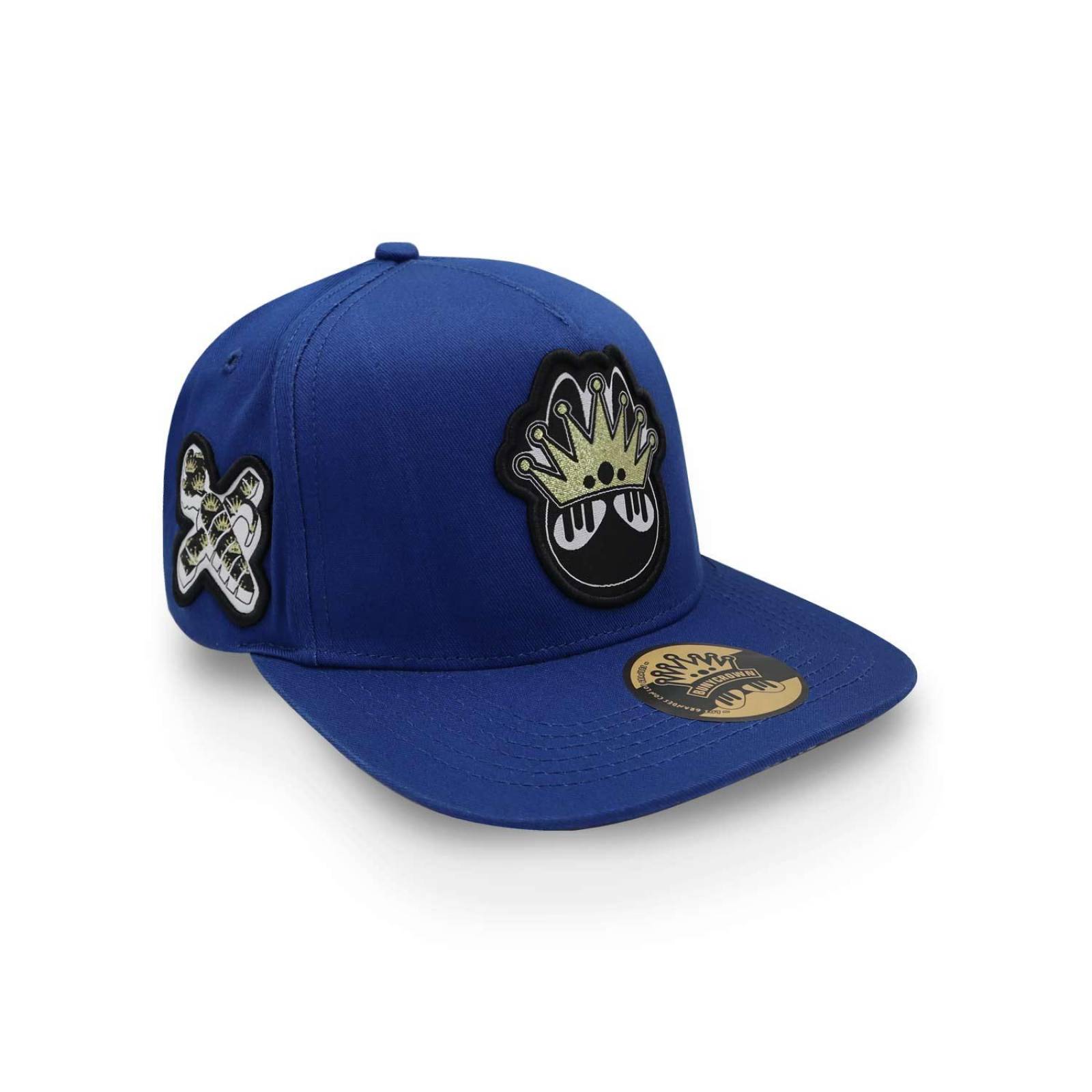 Gorra Bunny and Panda Bunny Crown Royal Azul Unitalla 