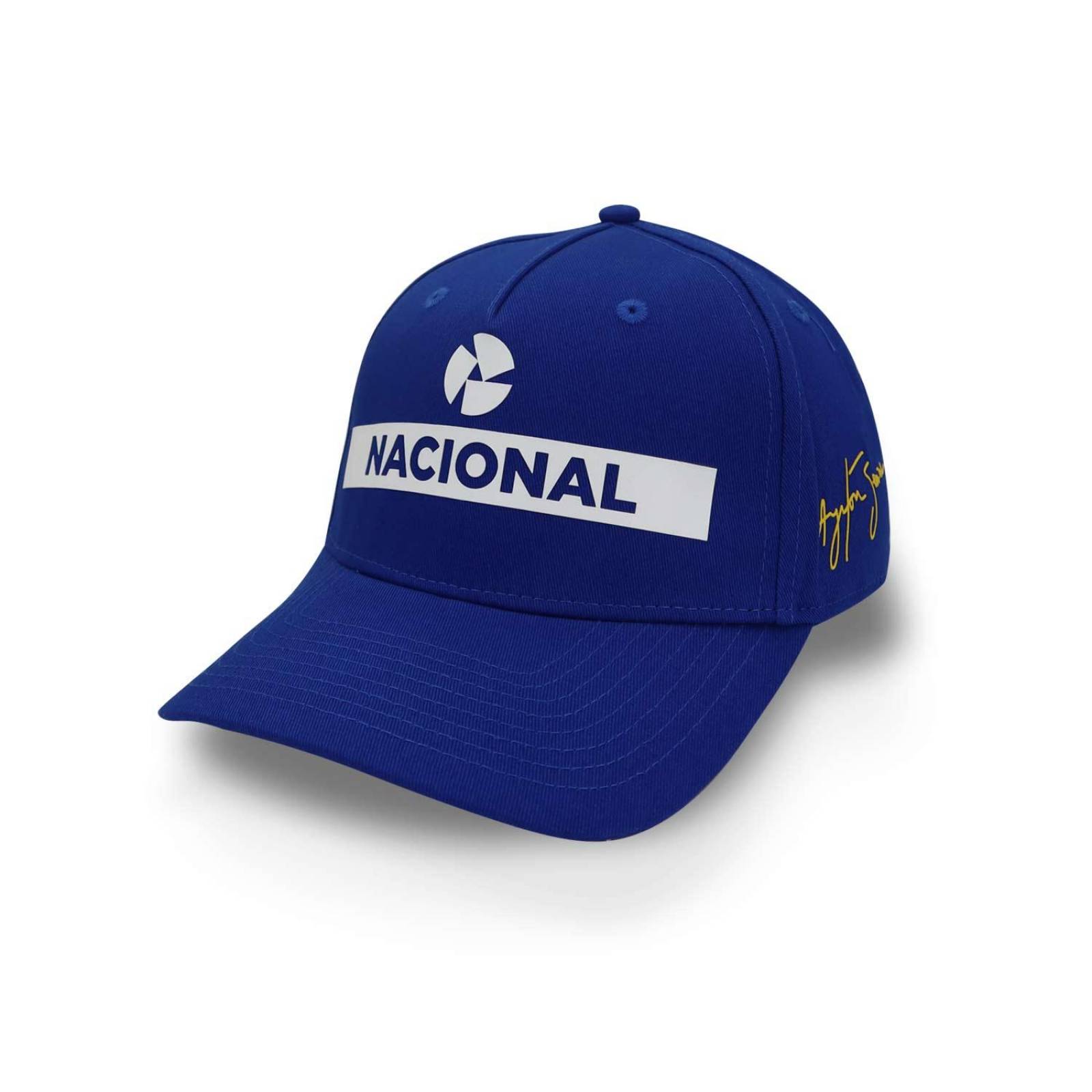 Gorra Formula 1 Ayrton Senna Nacional Bright Azul Unitalla